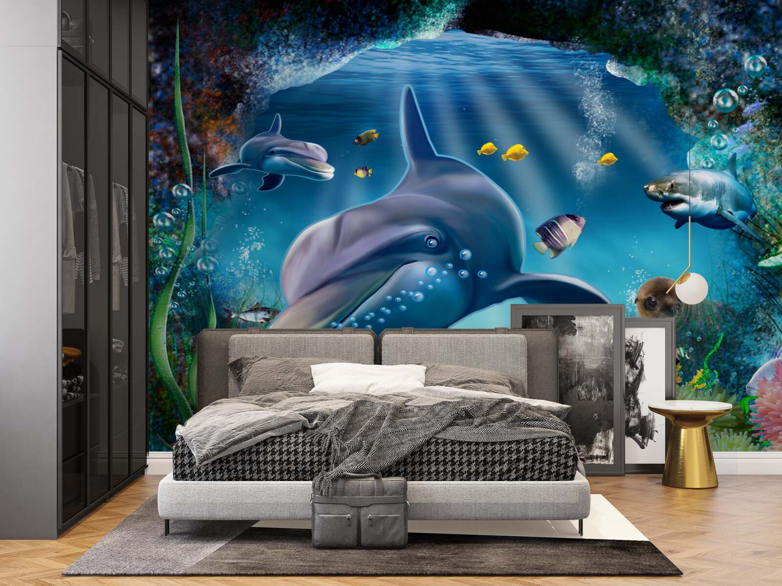 Фотошпалери глибоководні мешканці хижого характеру