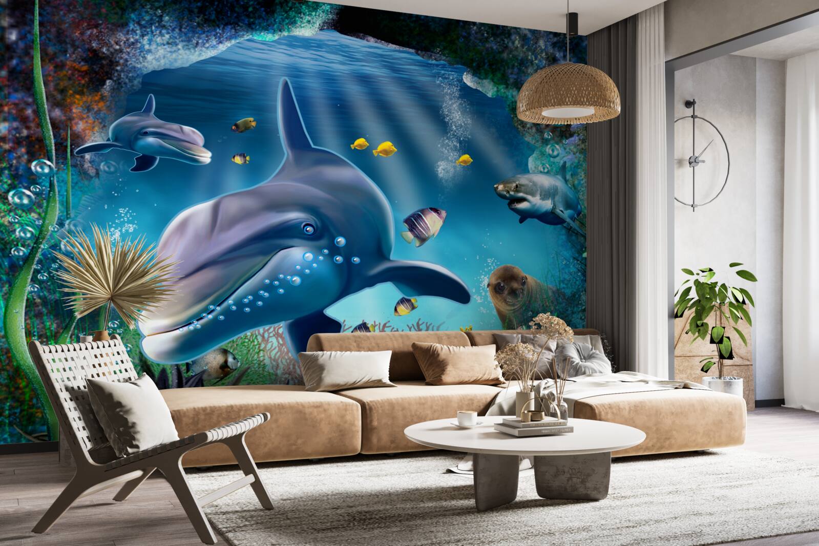 Фотошпалери глибоководні мешканці хижого характеру