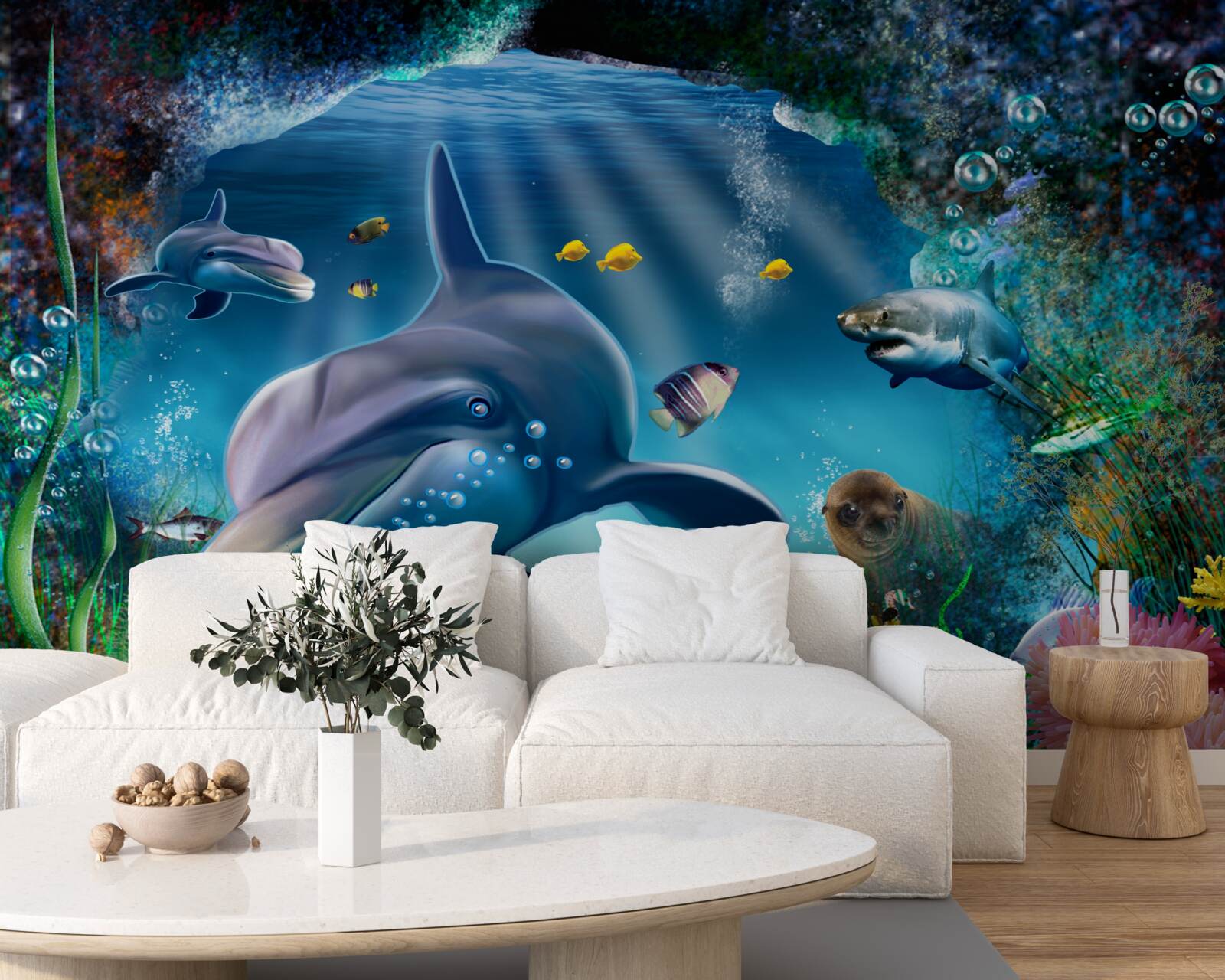 Фотошпалери глибоководні мешканці хижого характеру