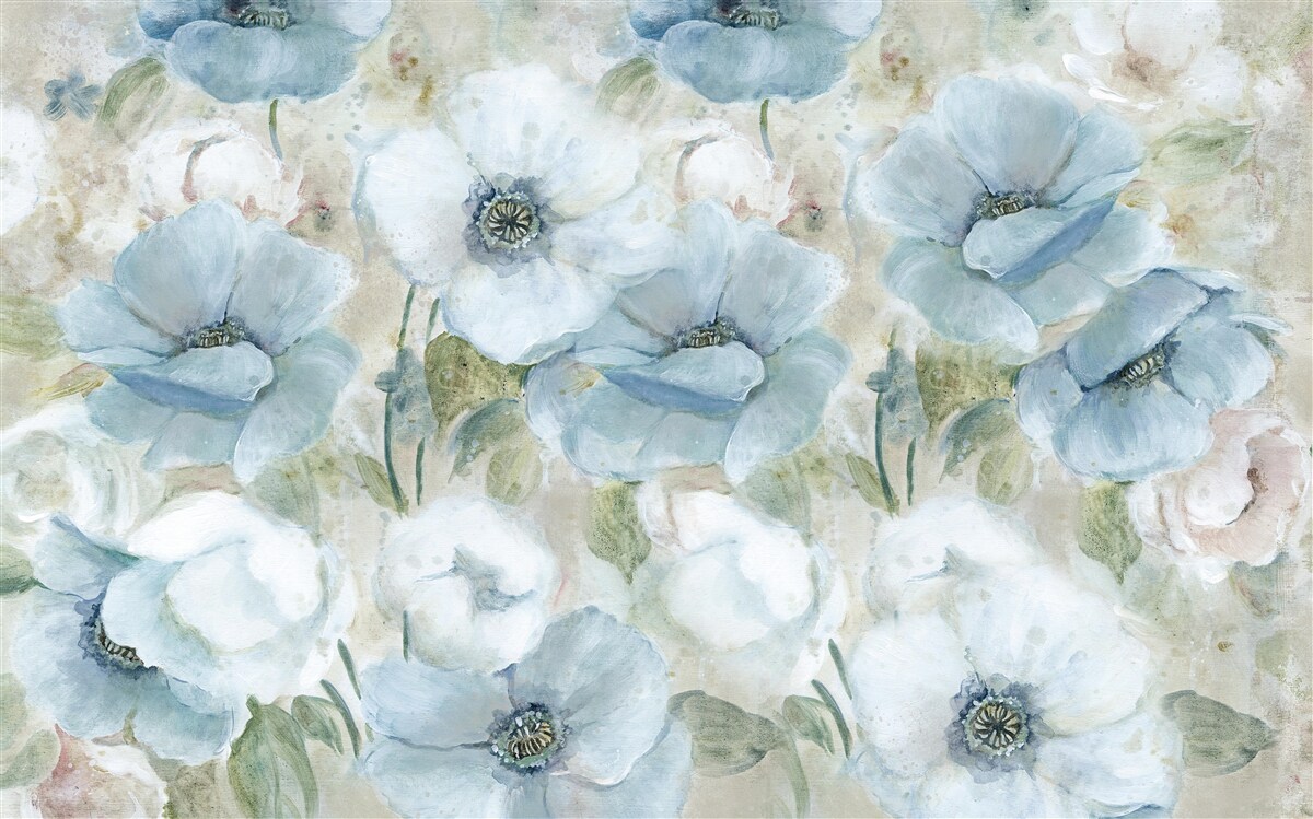 Фотошпалери делікатність постільного маку