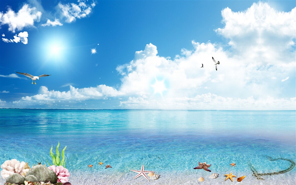 Фотошпалери спокійний морський бриз