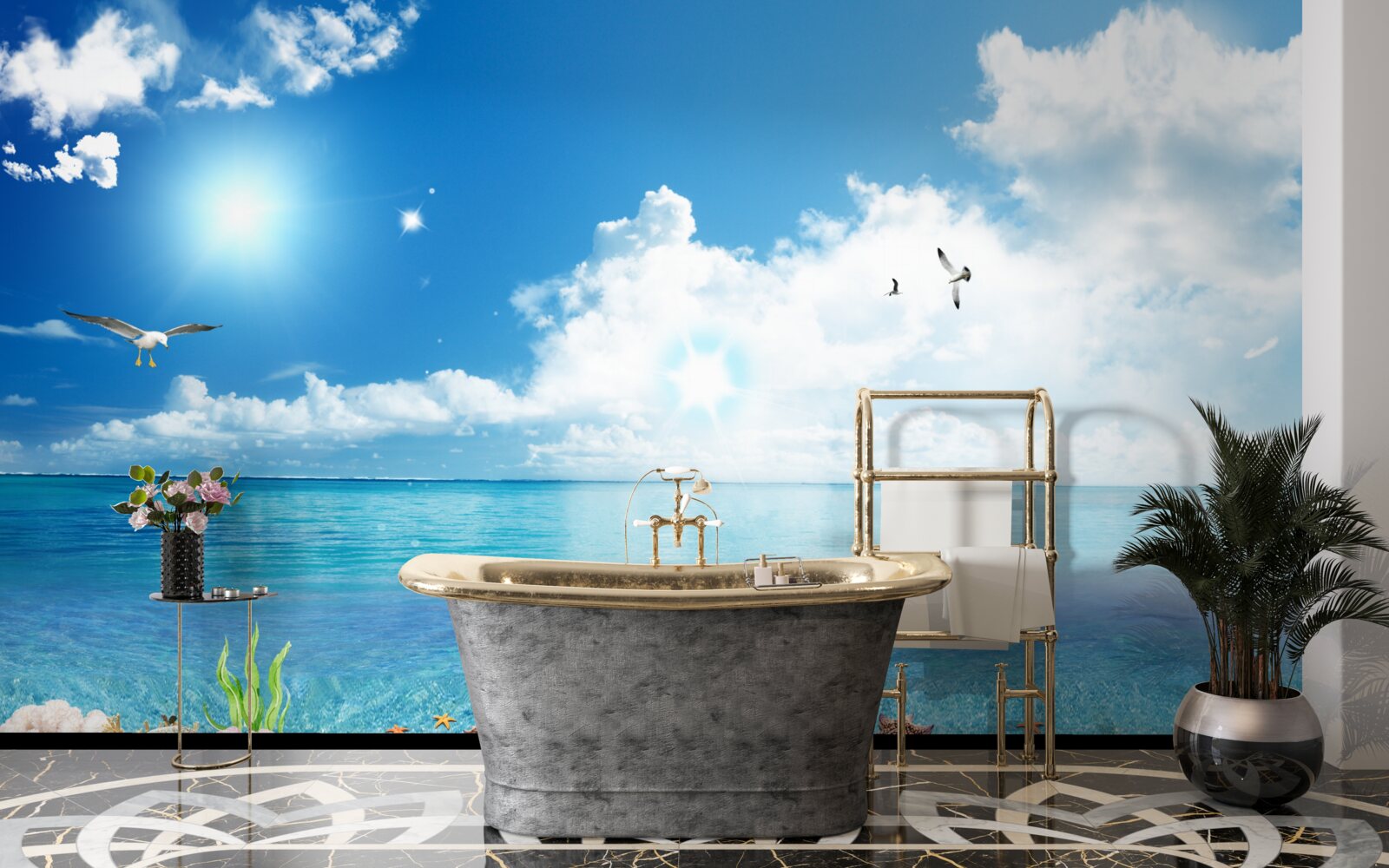 Фотошпалери спокійний морський бриз