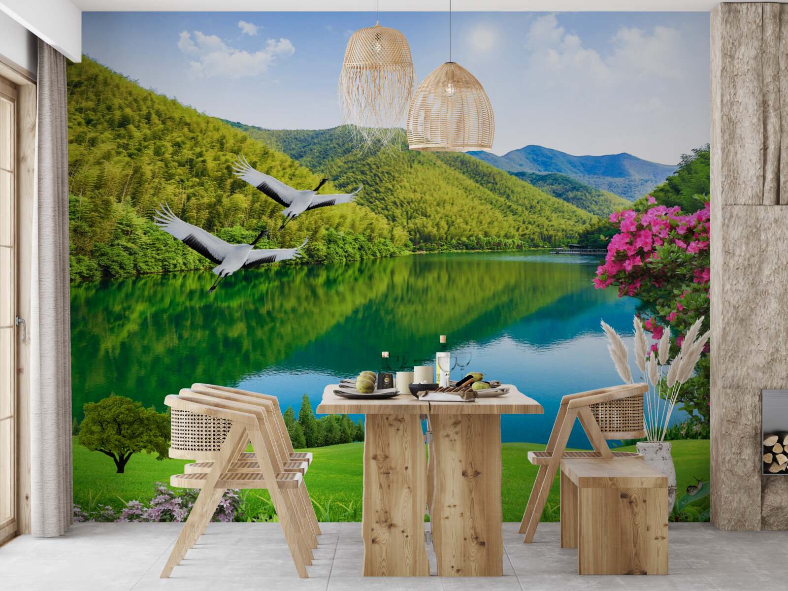 Фотошпалери чарівна краса літніх гір