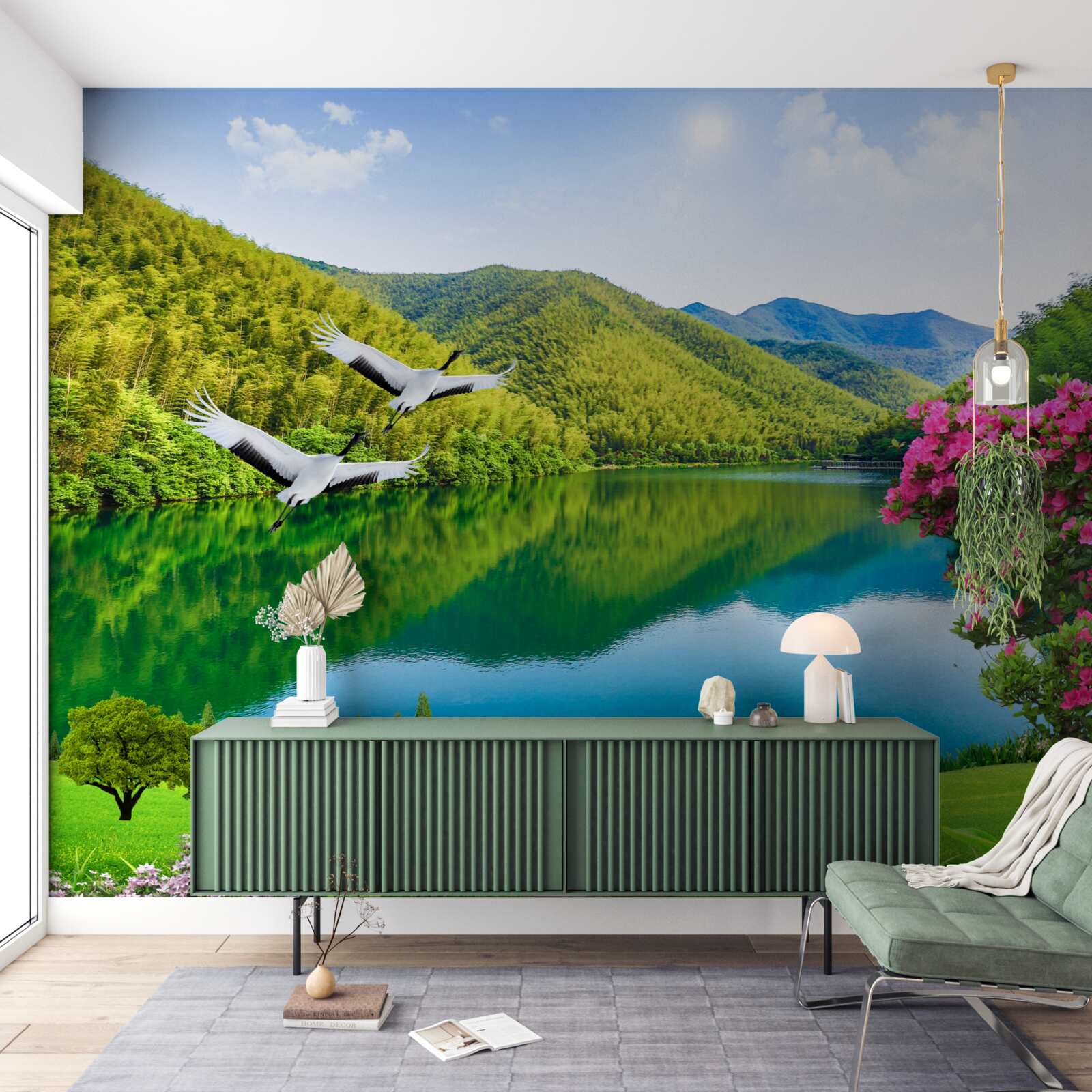 Фотошпалери чарівна краса літніх гір