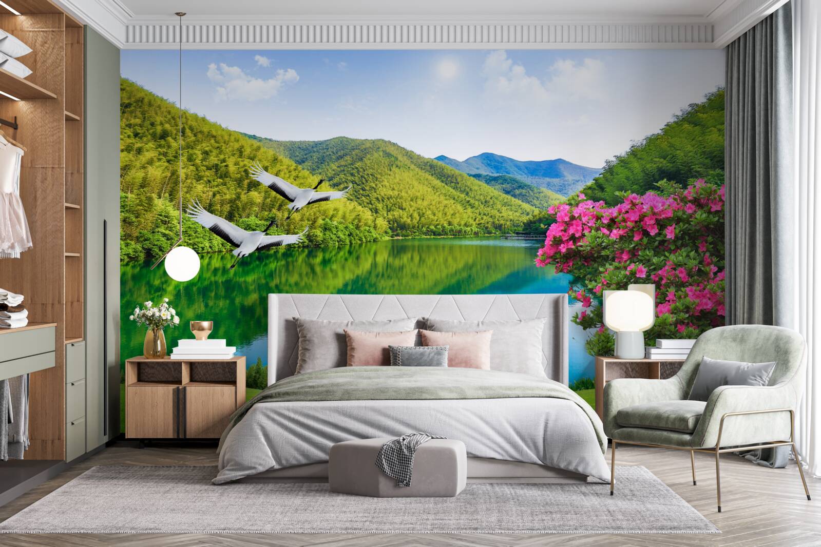 Фотошпалери чарівна краса літніх гір