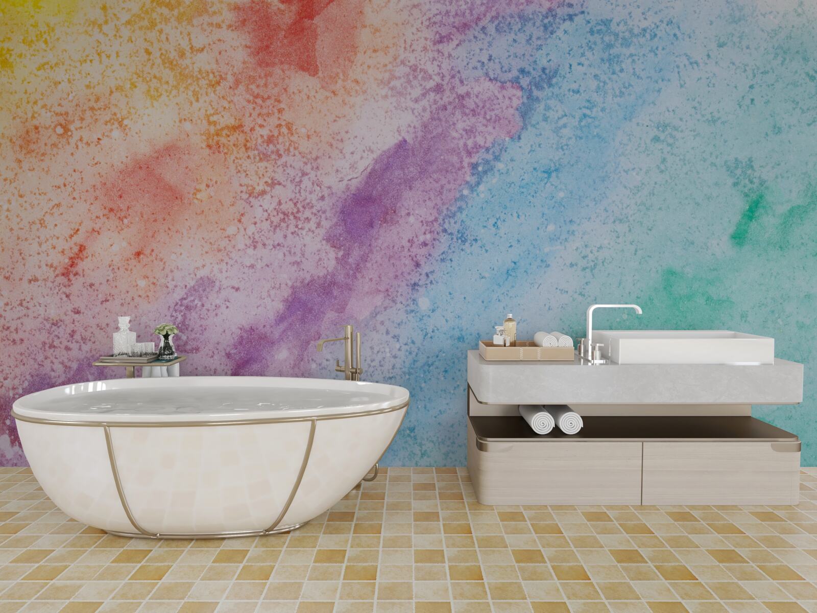 Фотошпалери пісок яскравих кольорів