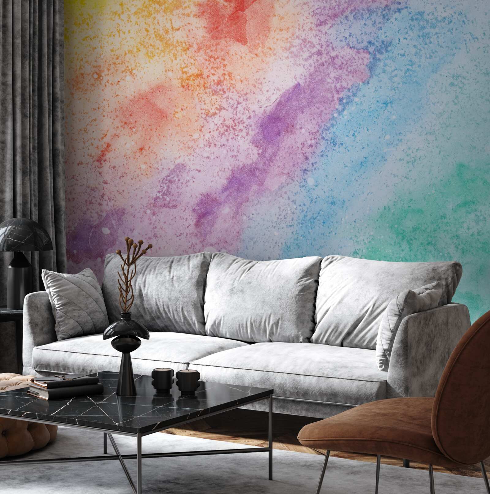 Фотошпалери пісок яскравих кольорів