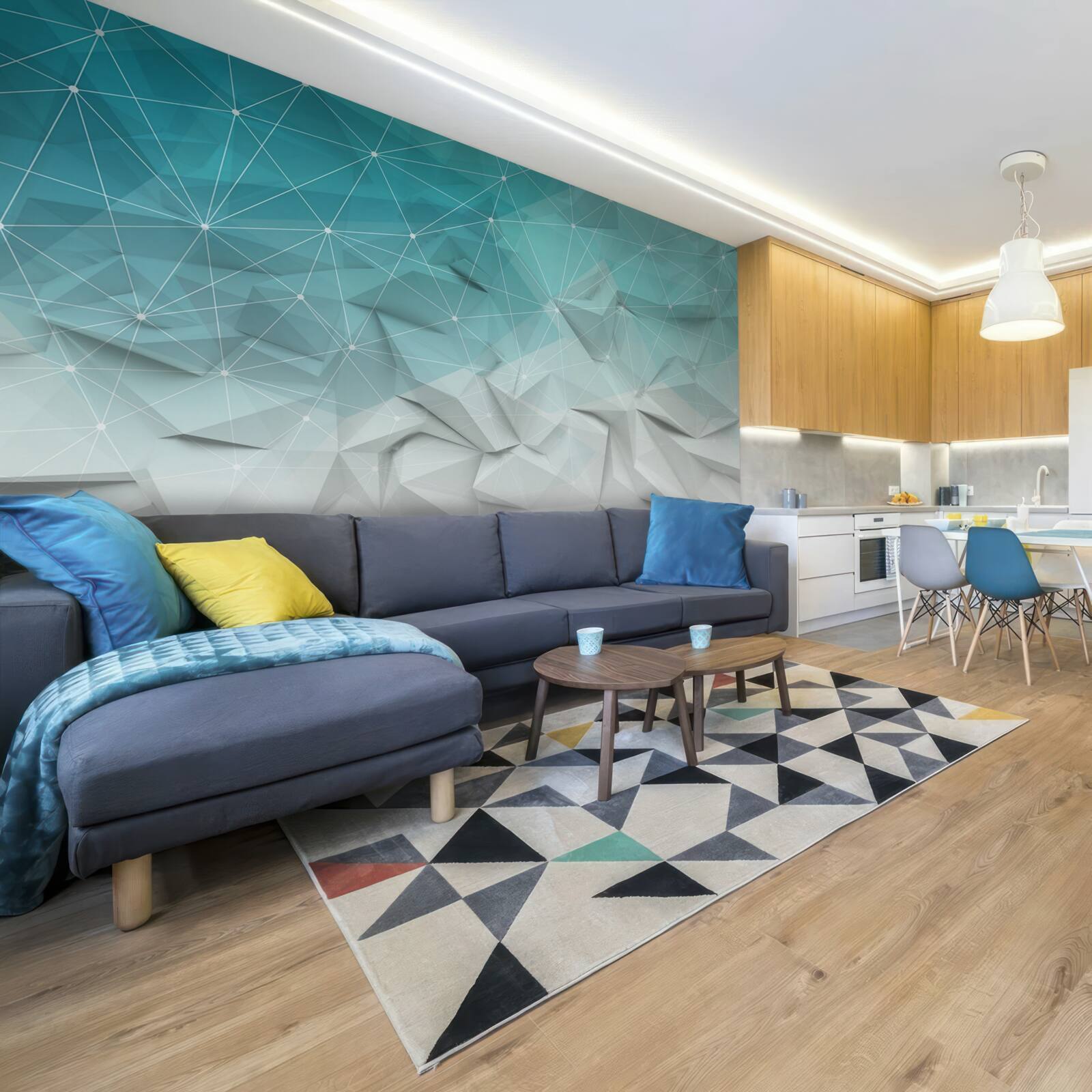 Фотошпалери абстрактність лазурного узбережжя