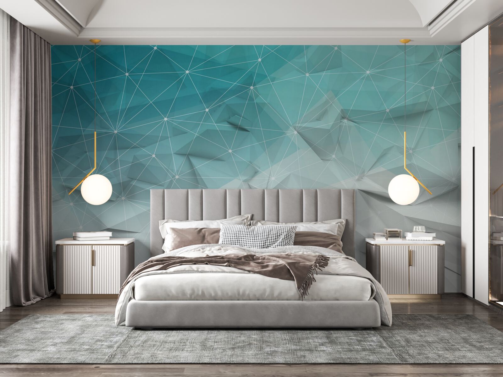 Фотошпалери абстрактність лазурного узбережжя