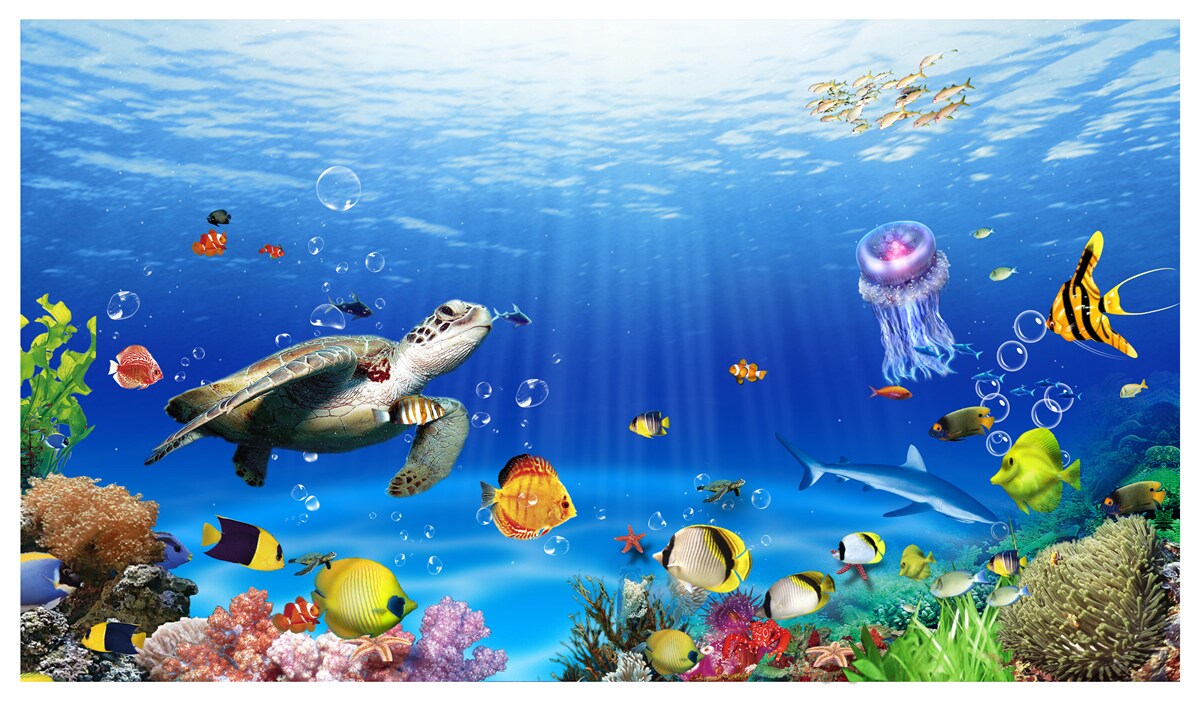 Фотошпалери велич підводного царства