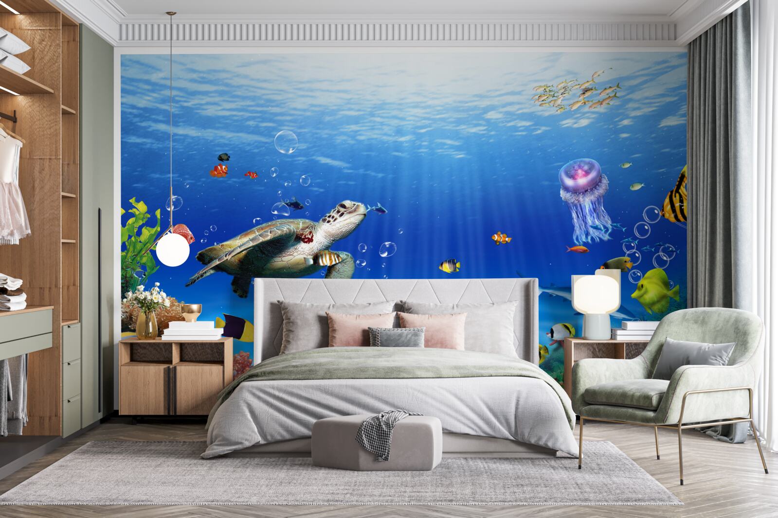 Фотошпалери велич підводного царства