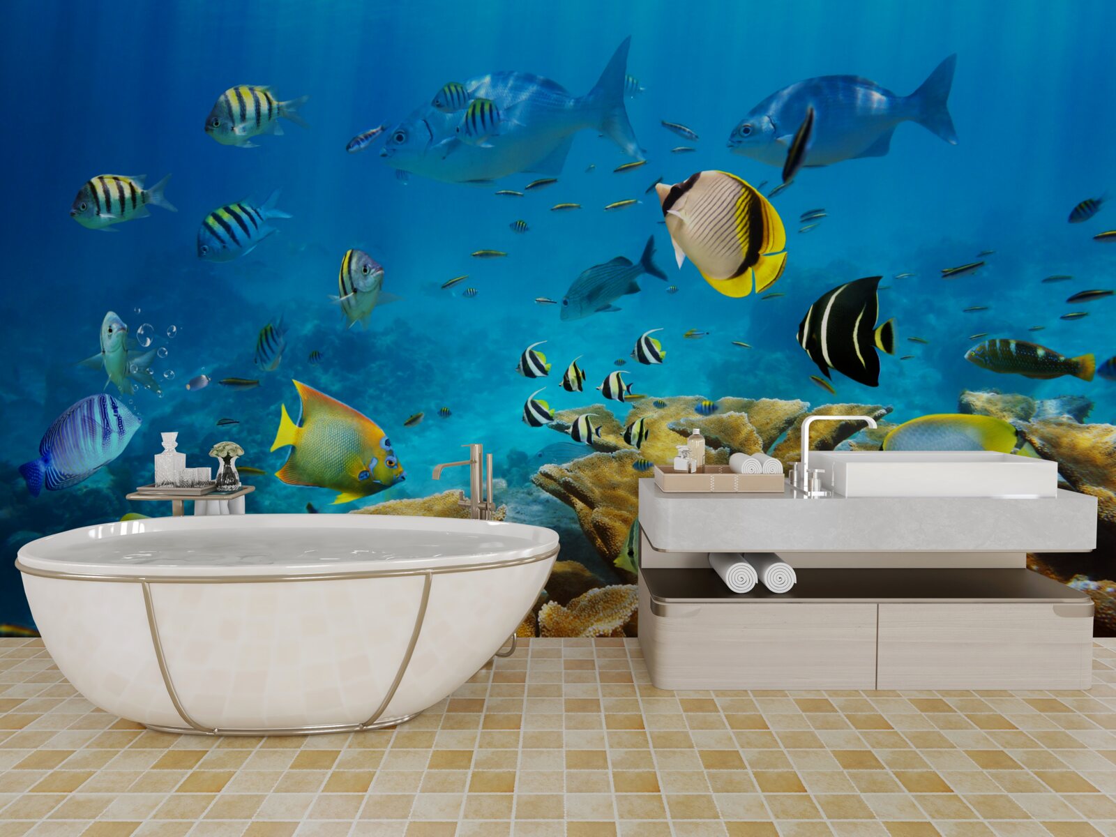 Фотошпалери милі морські істоти