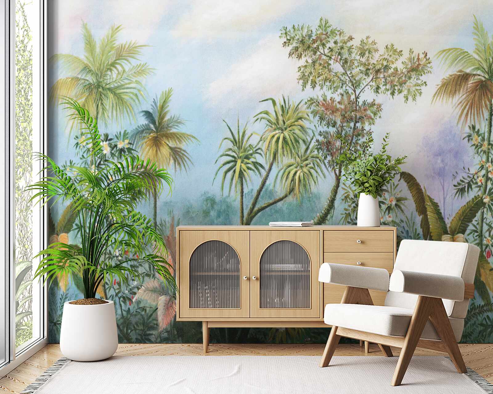 Фотошпалери щоденне біорізноманіття рослинності лісових масивів