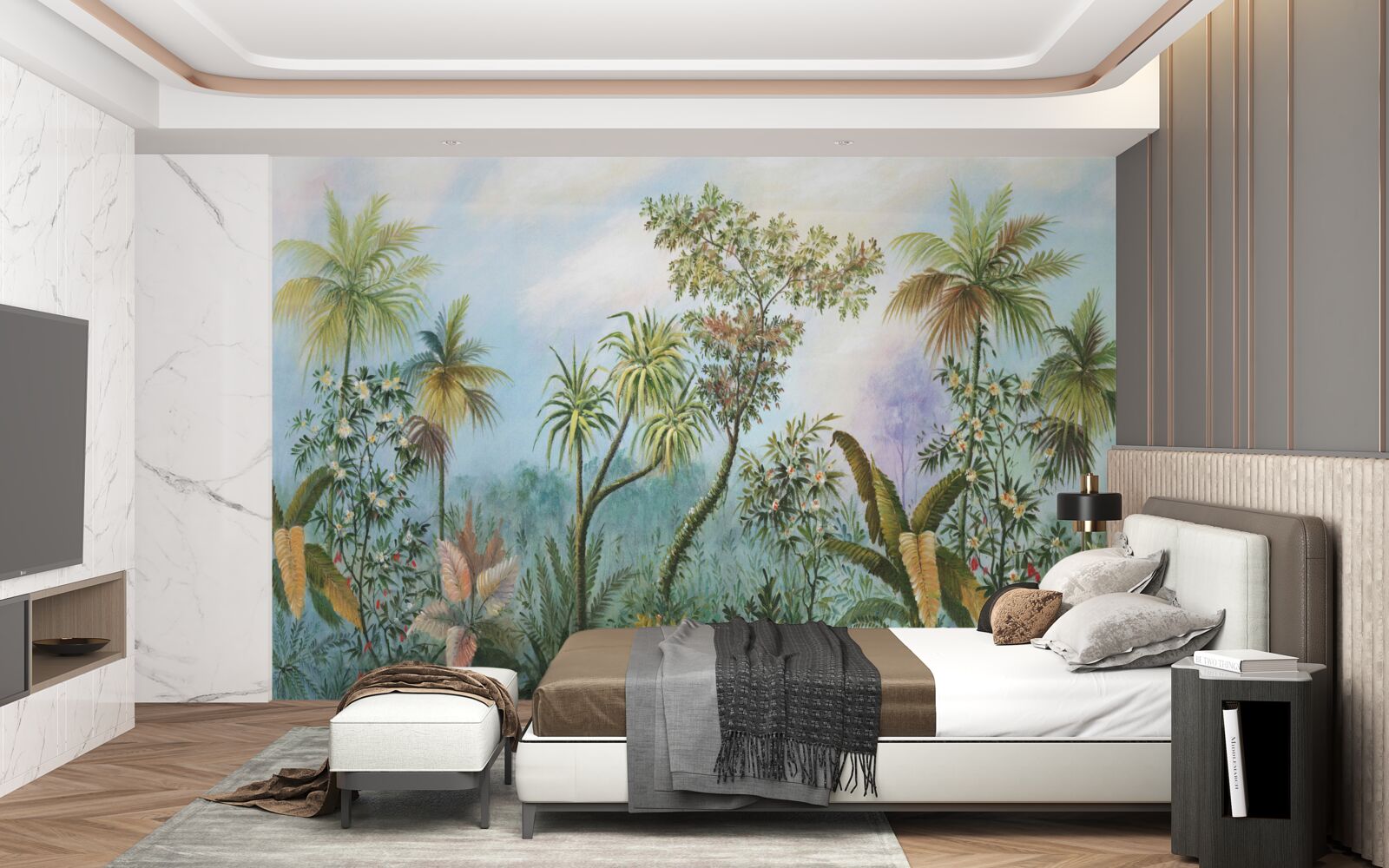 Фотошпалери щоденне біорізноманіття рослинності лісових масивів