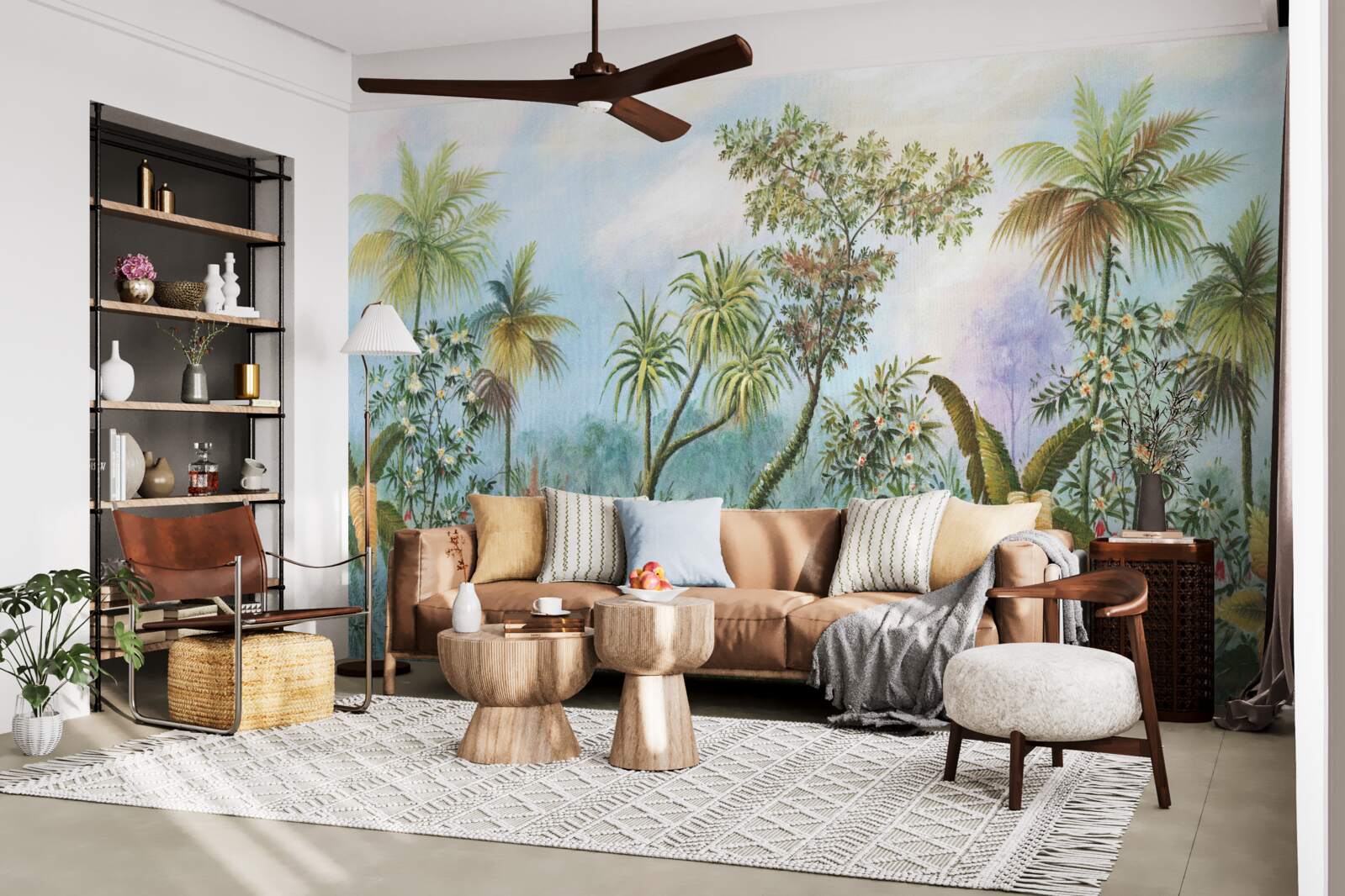 Фотошпалери щоденне біорізноманіття рослинності лісових масивів