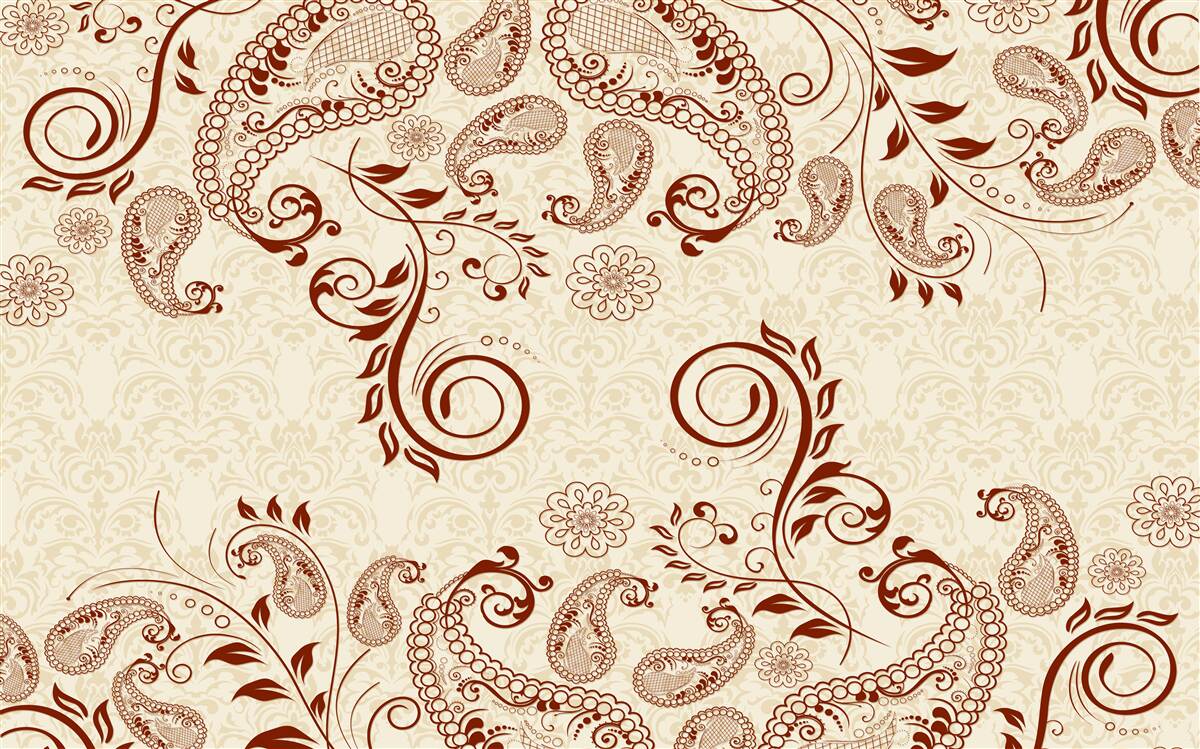 Фотошпалери Бронзовий мехенді з Індії