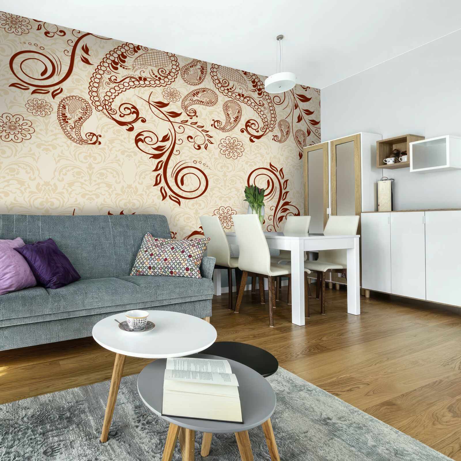 Фотошпалери Бронзовий мехенді з Індії