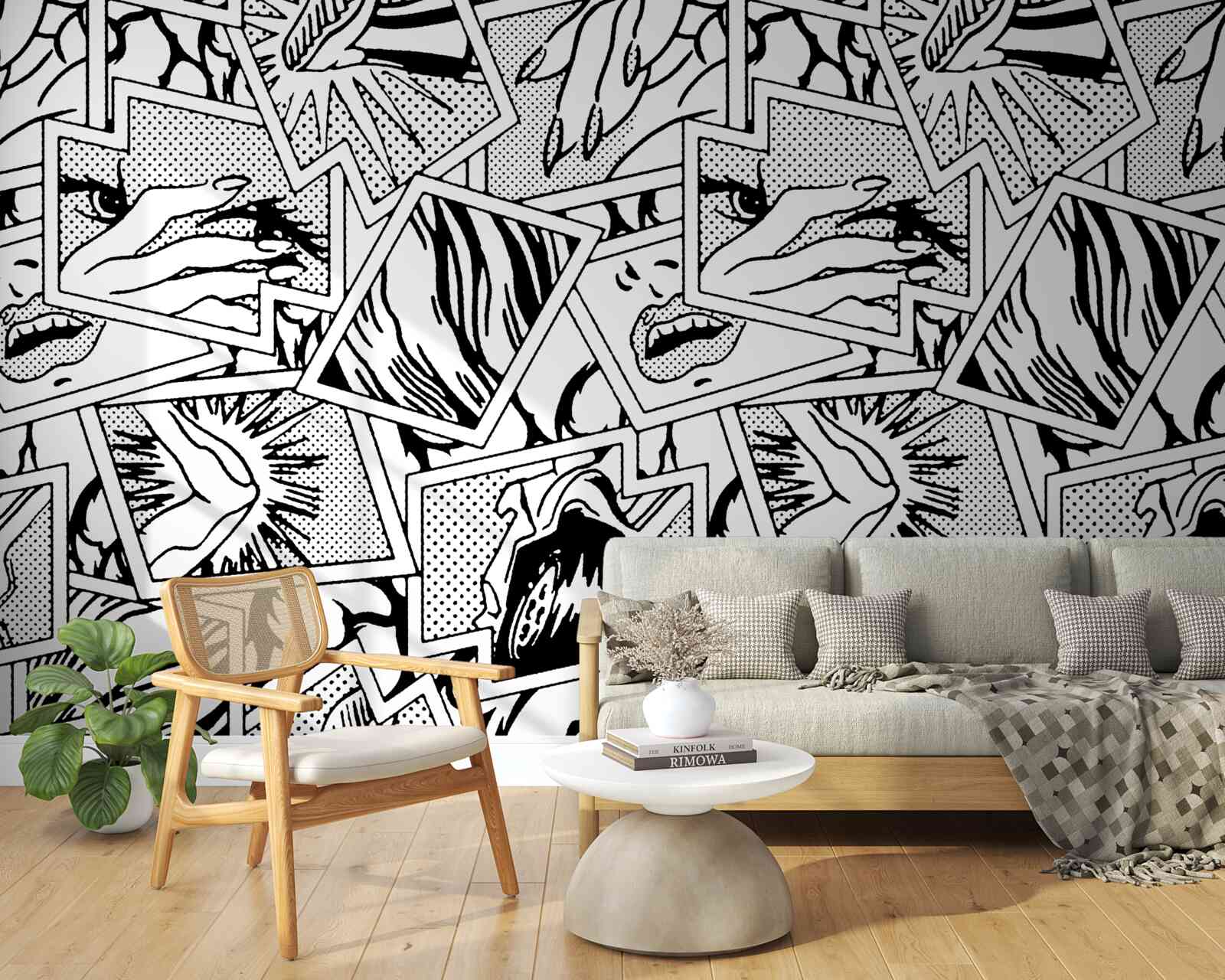 Фотошпалери сторінка коміксів