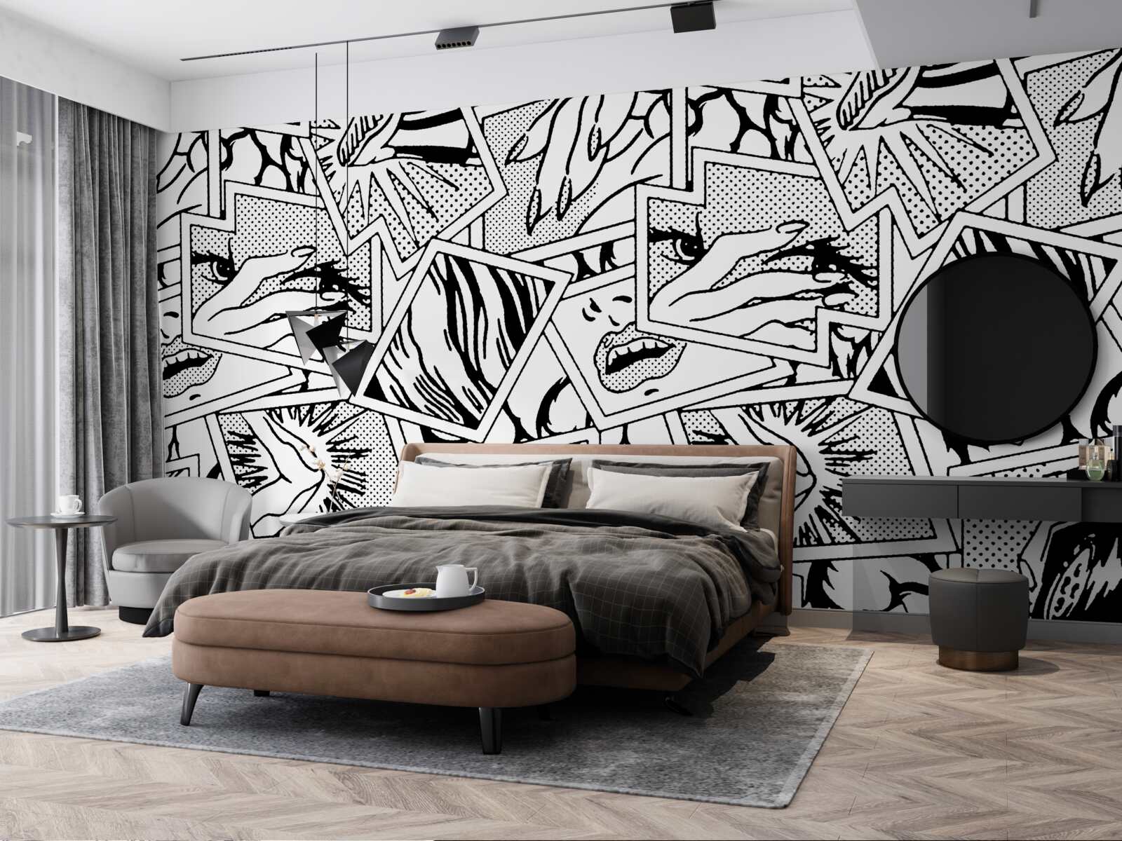 Фотошпалери сторінка коміксів