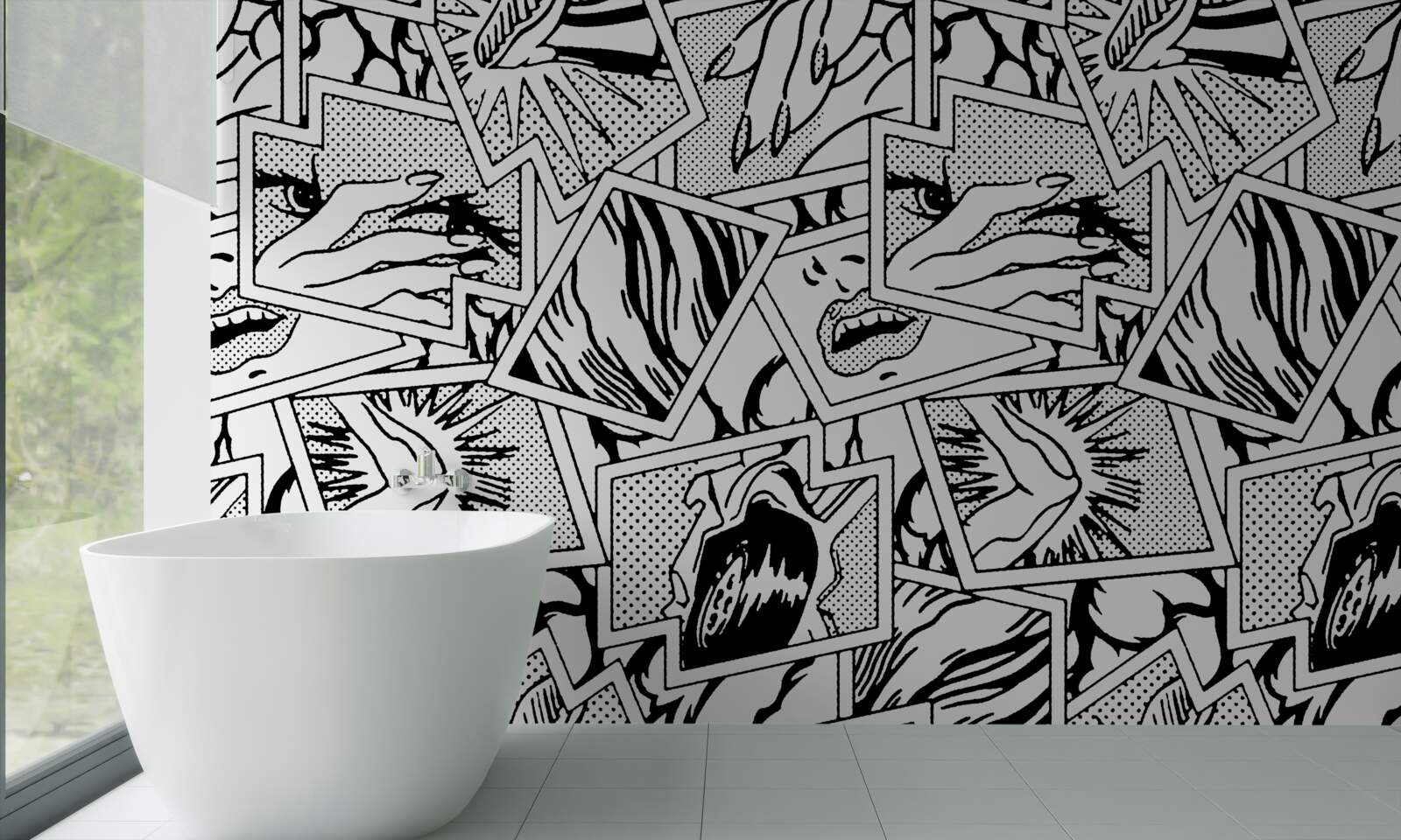 Фотошпалери сторінка коміксів