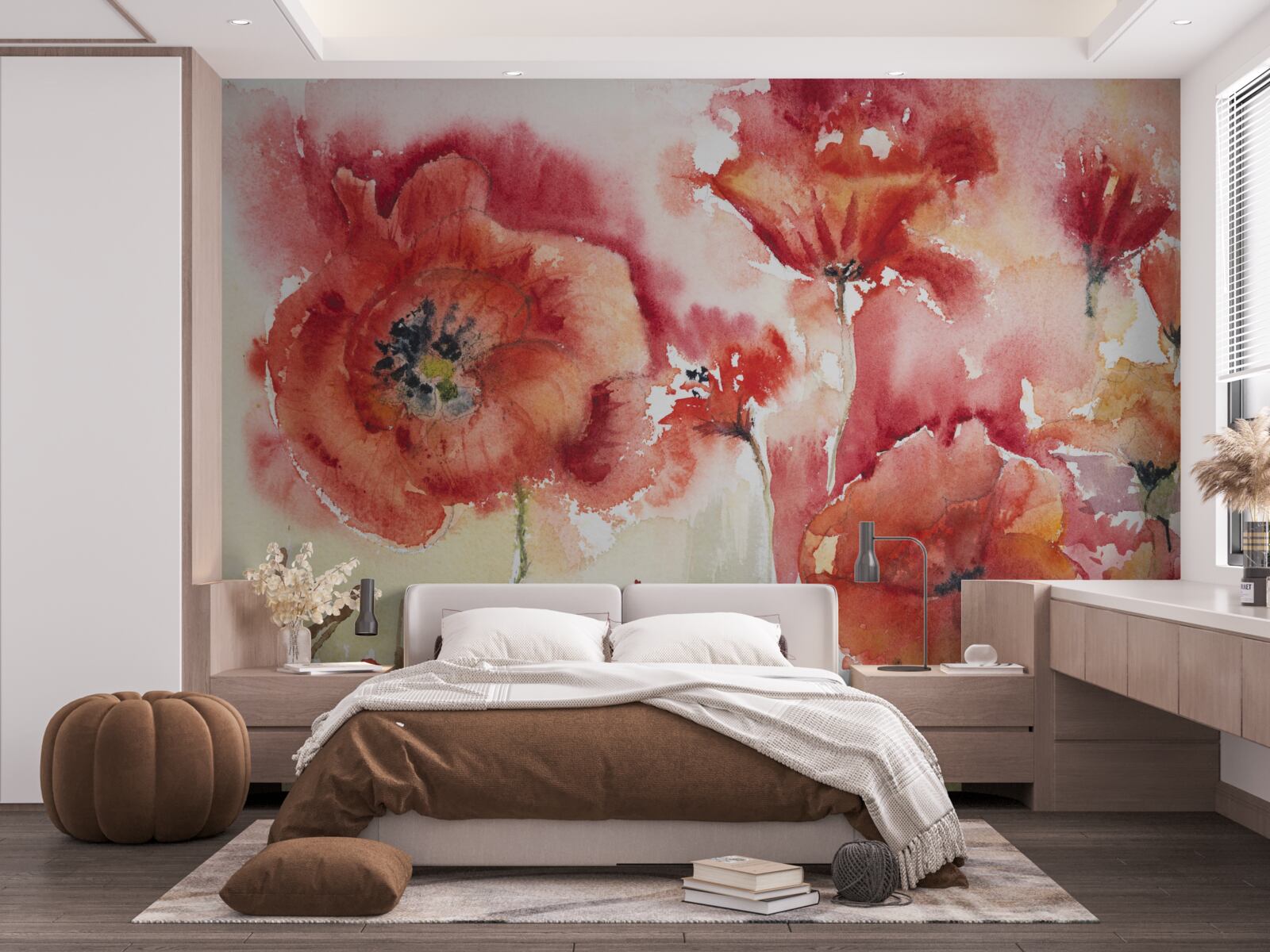 Фотошпалери Великі червоні маки