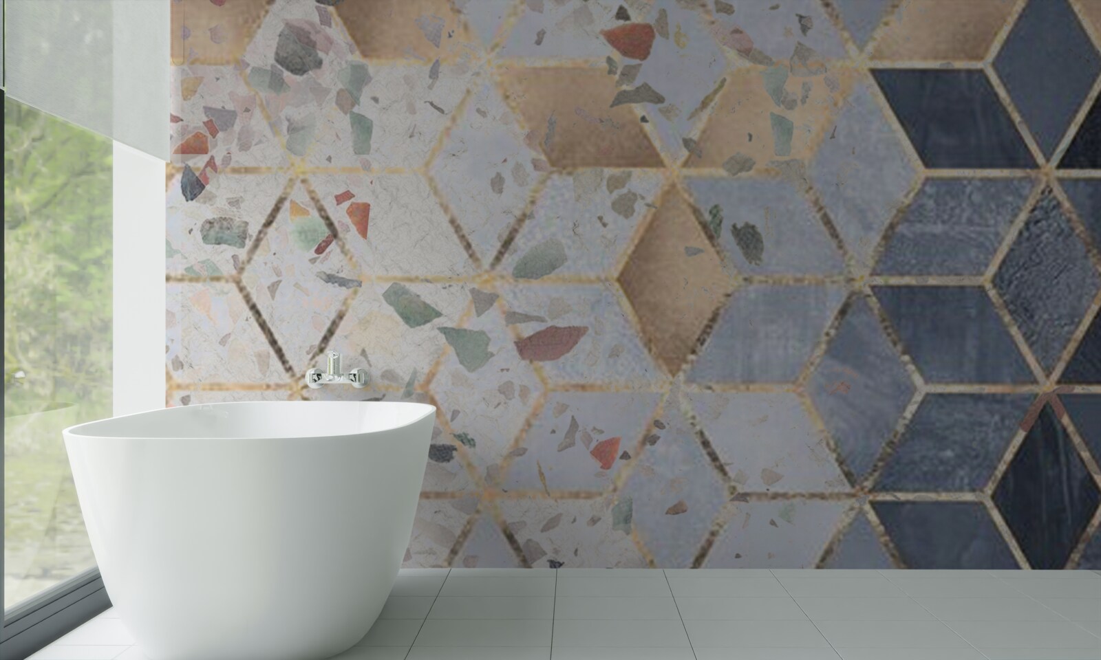 Фотошпалери бутони та падіння обсягів