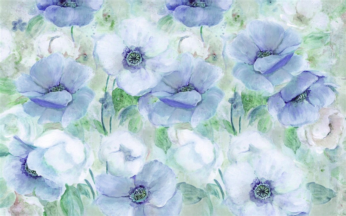 Фотошпалери великі яскраві маки