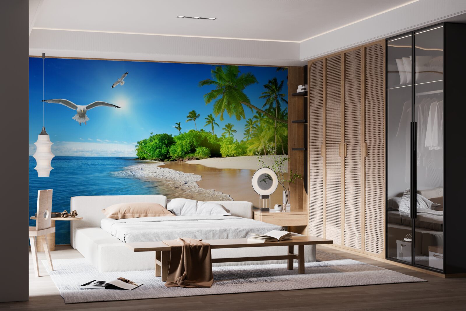 Фотошпалери ідилічне розташування на березі океану