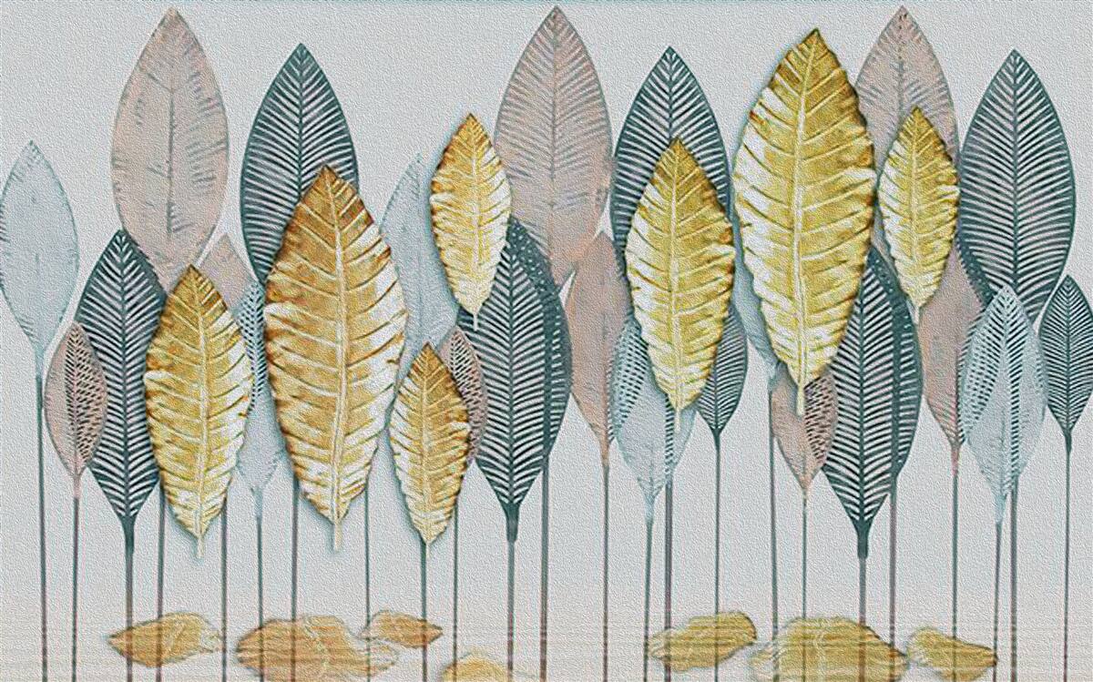 Фотошпалери нереальний осінній ліс