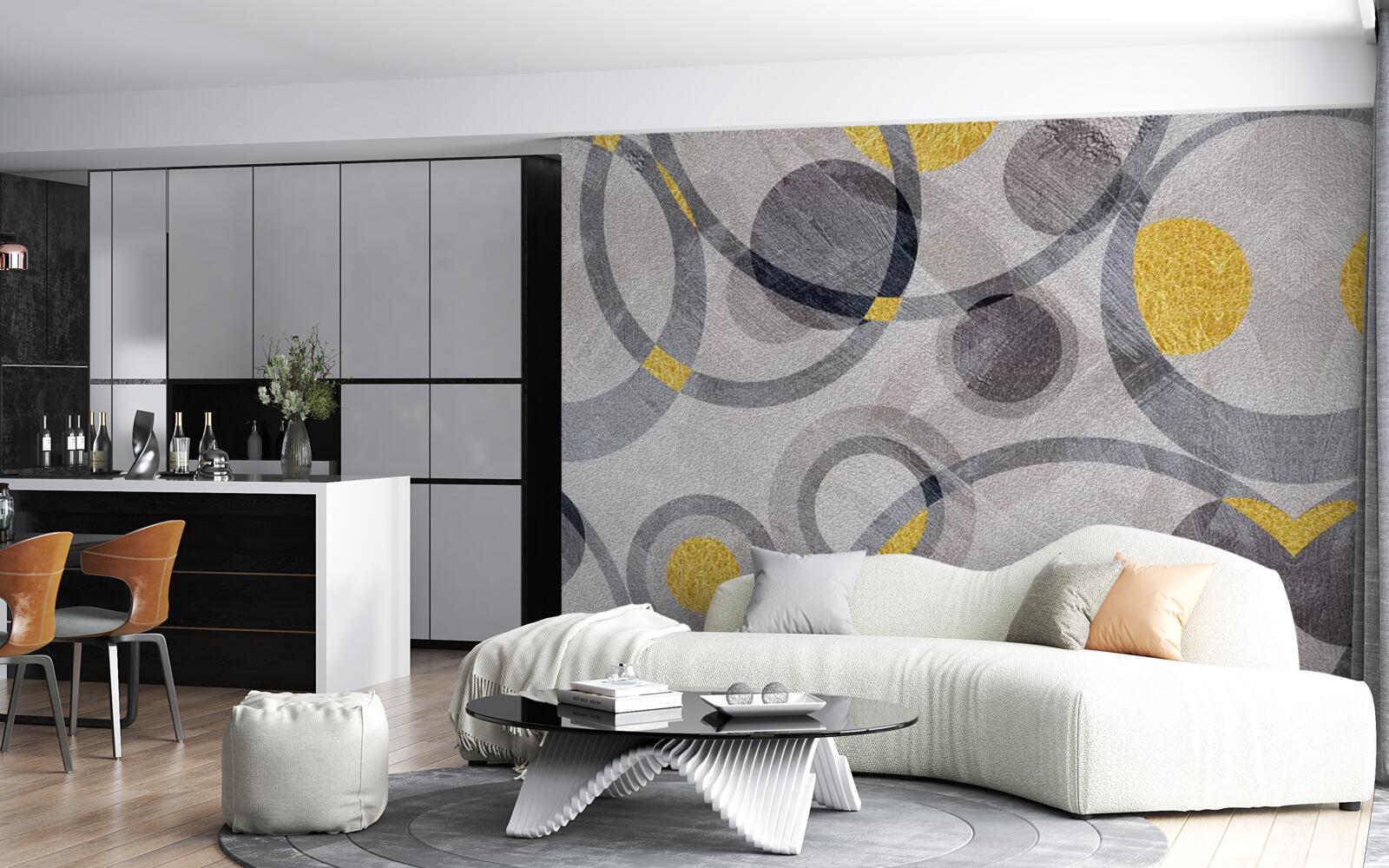 Фотошпалери кола та кругові криві