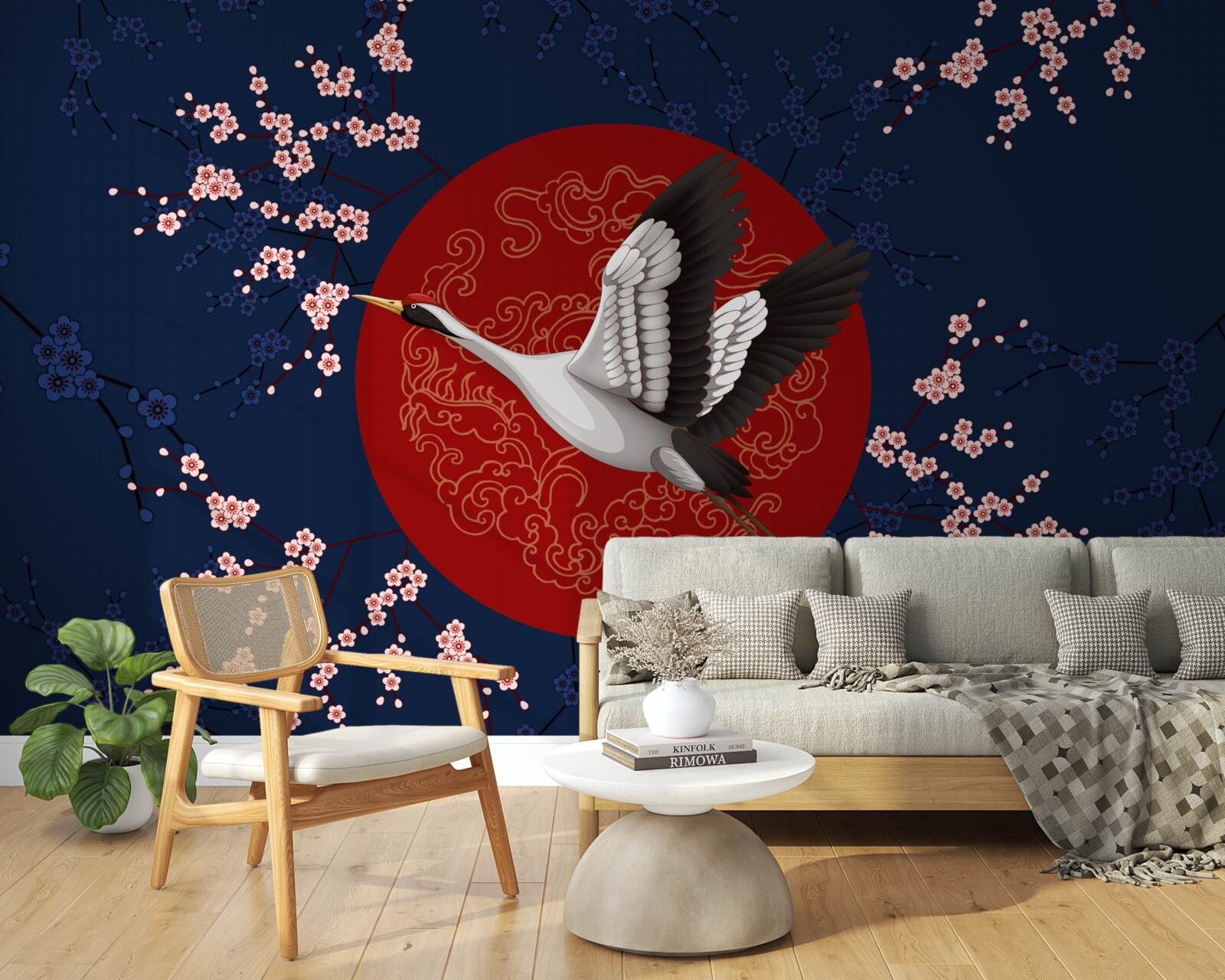 Фотошпалери Японський торт на тему неба