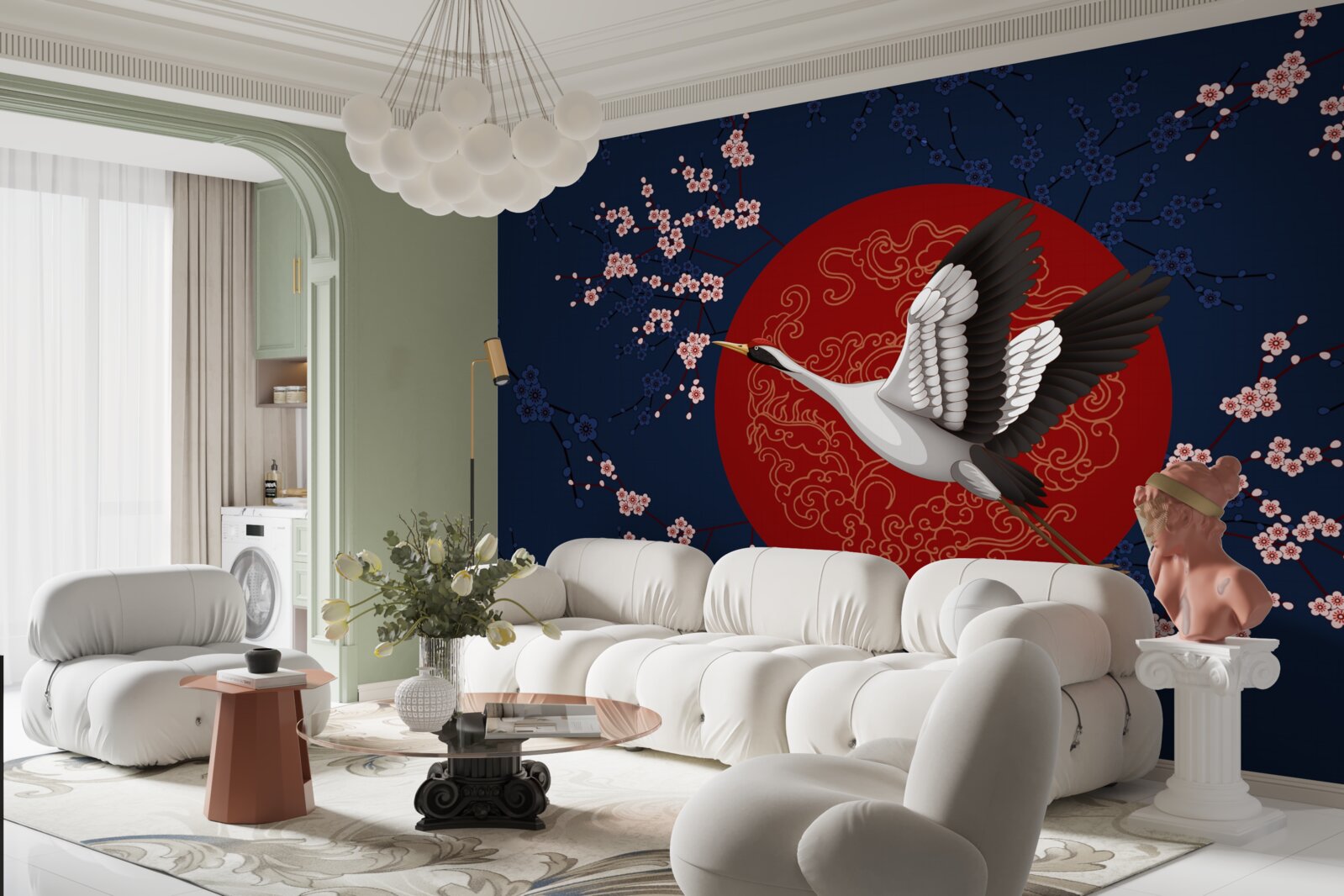 Фотошпалери Японський торт на тему неба