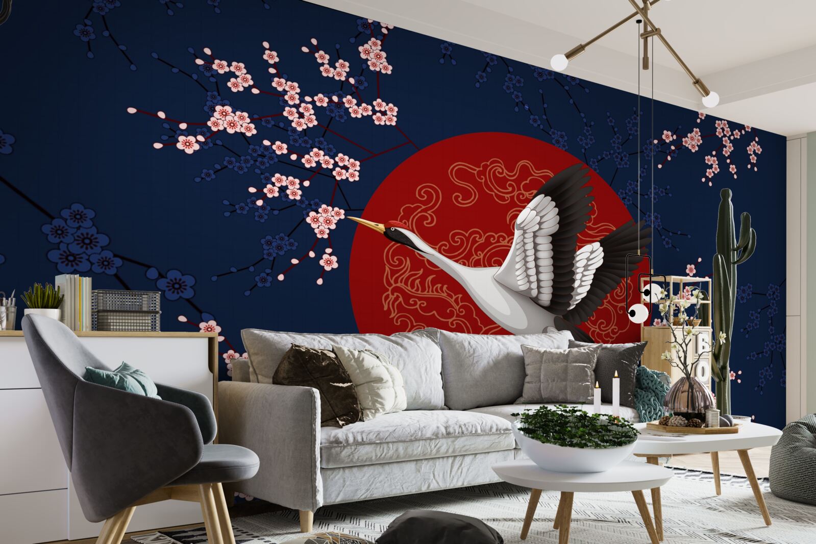 Фотошпалери Японський торт на тему неба