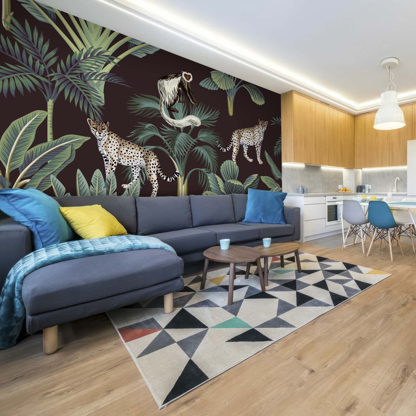 Фотошпалери постійні мешканці тропічних лісів