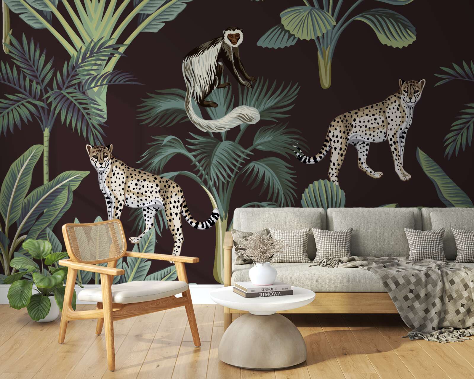 Фотошпалери постійні мешканці тропічних лісів