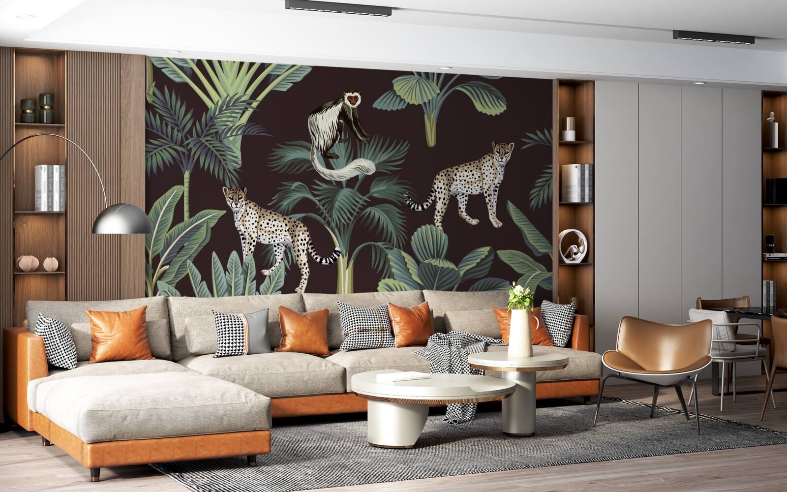 Фотошпалери постійні мешканці тропічних лісів