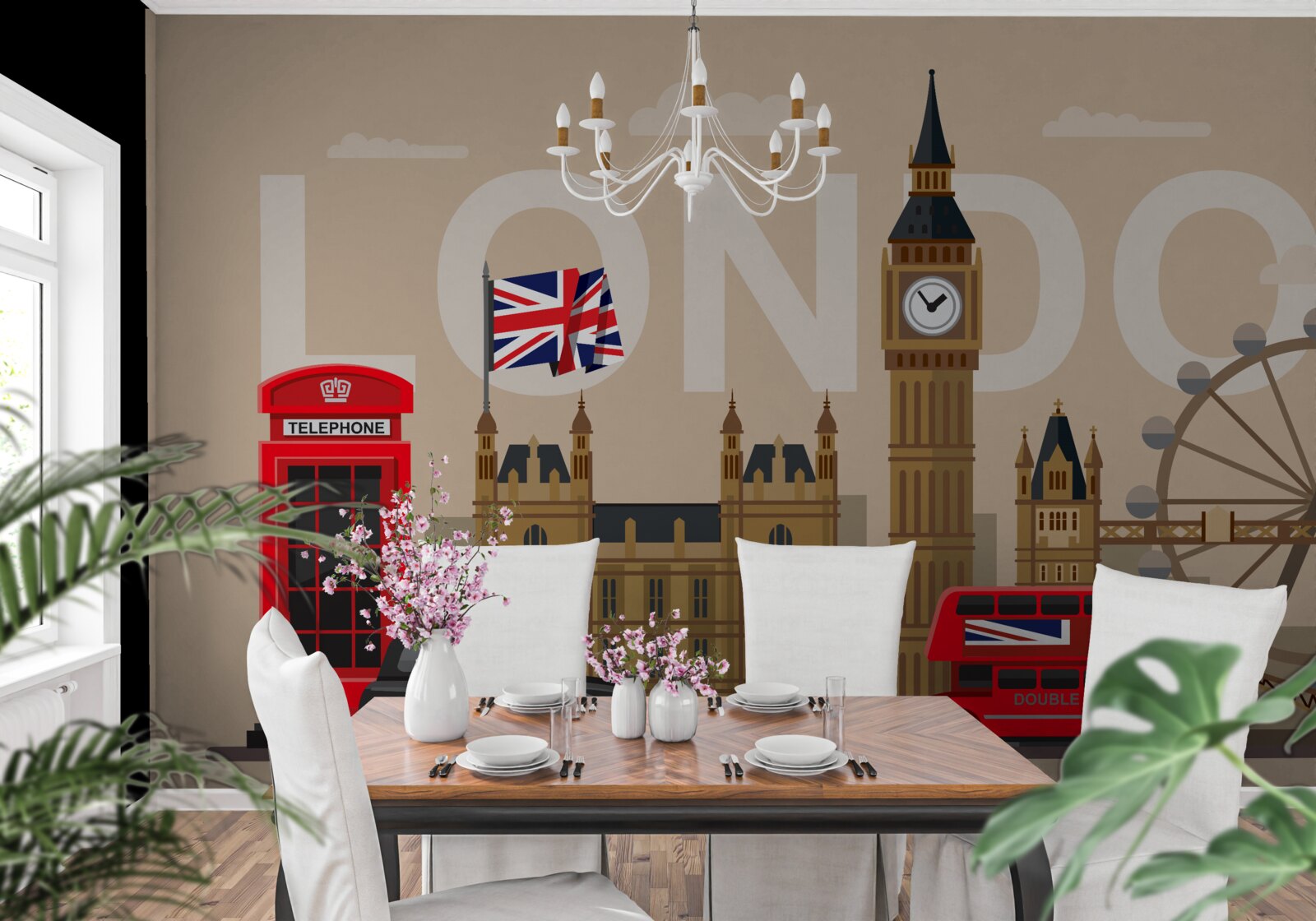 Фотошпалери головна відзнака лондона, великобританія