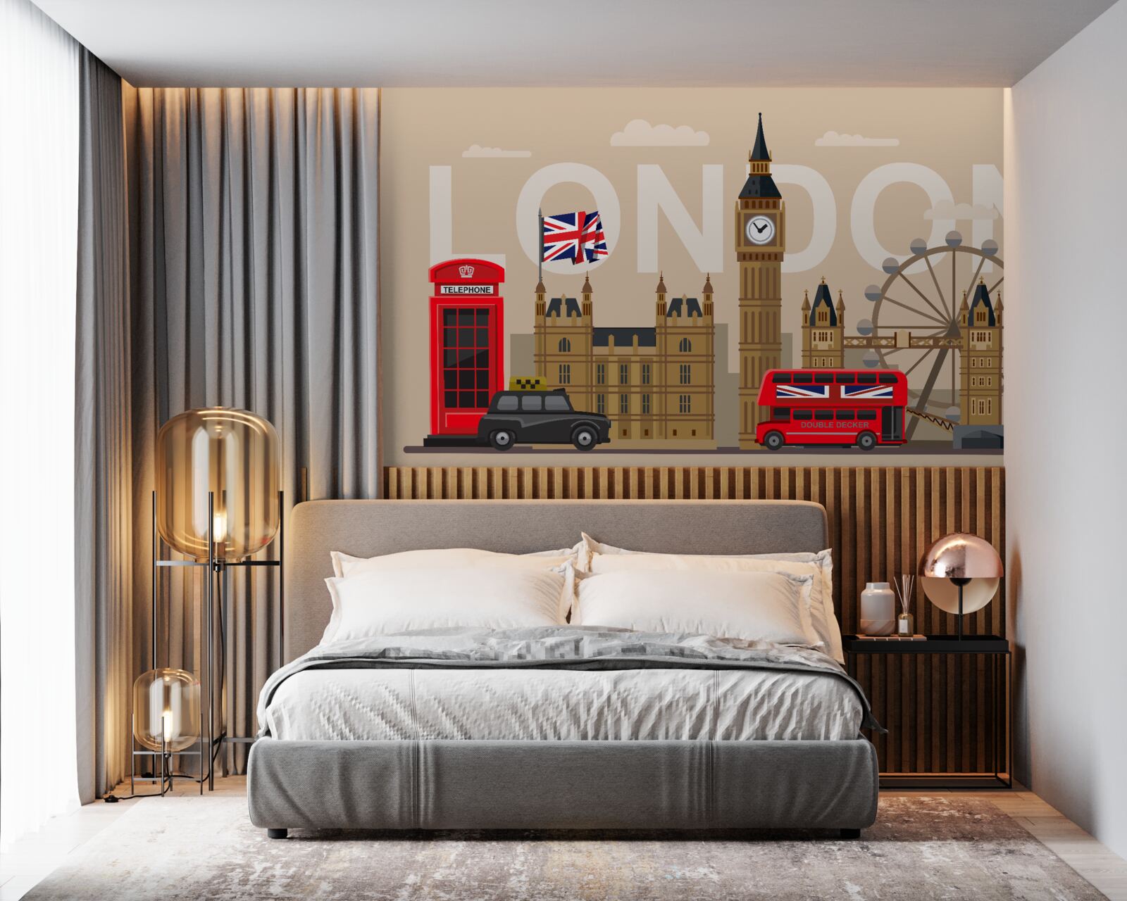 Фотошпалери головна відзнака лондона, великобританія