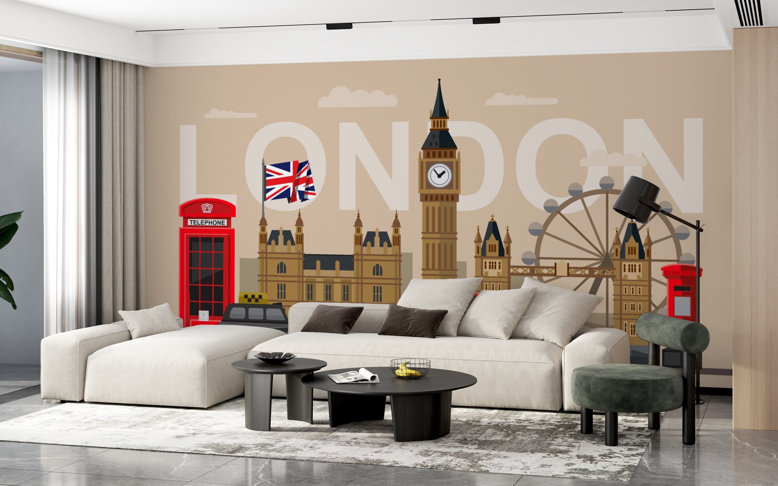 Фотошпалери головна відзнака лондона, великобританія