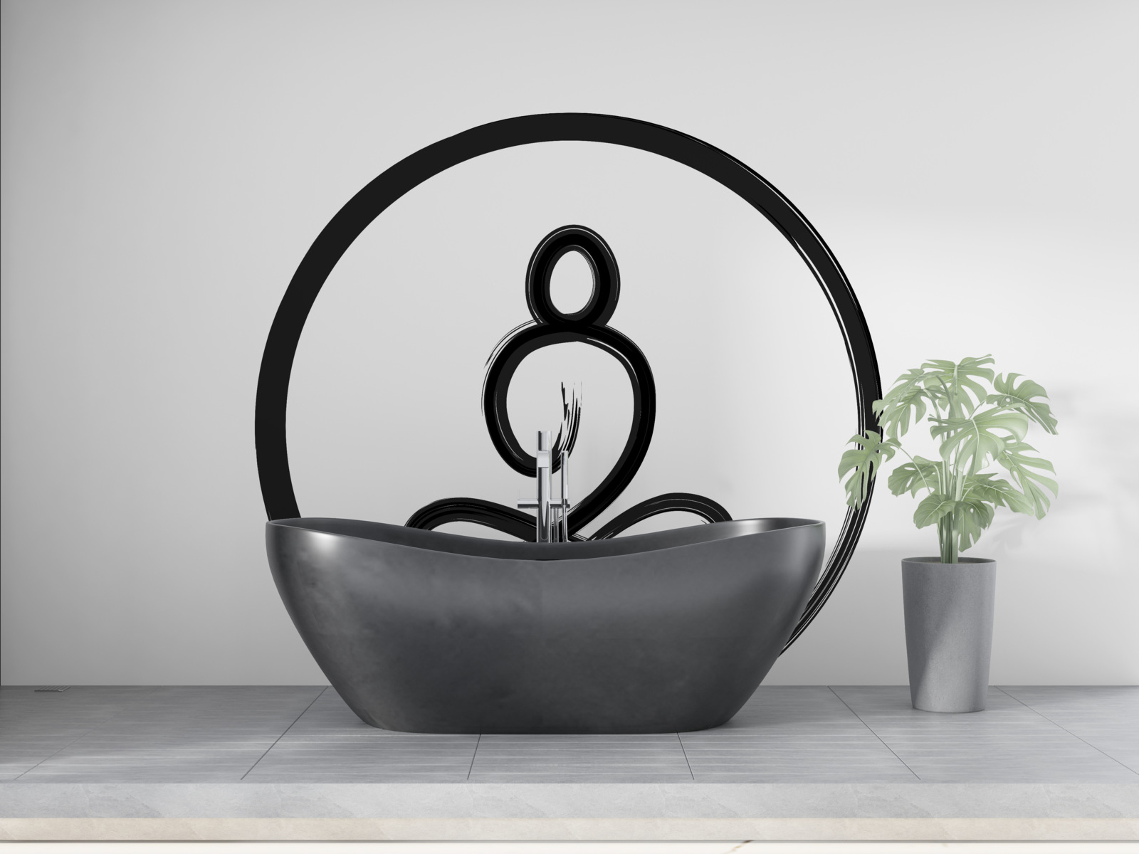 Фотошпалери Будда в стані дзен