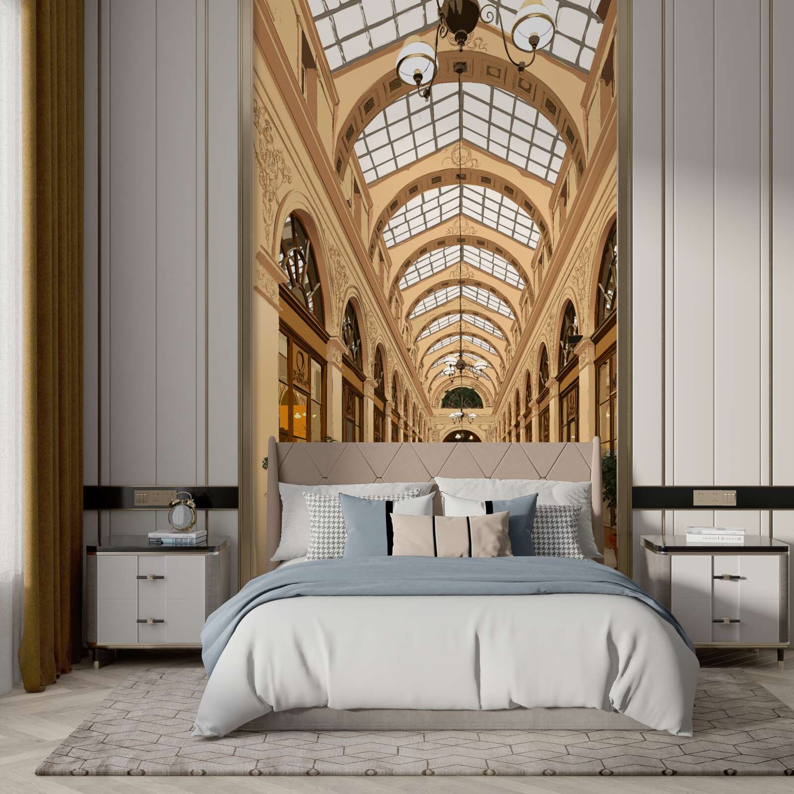 Фотошпалери прозорий коридор