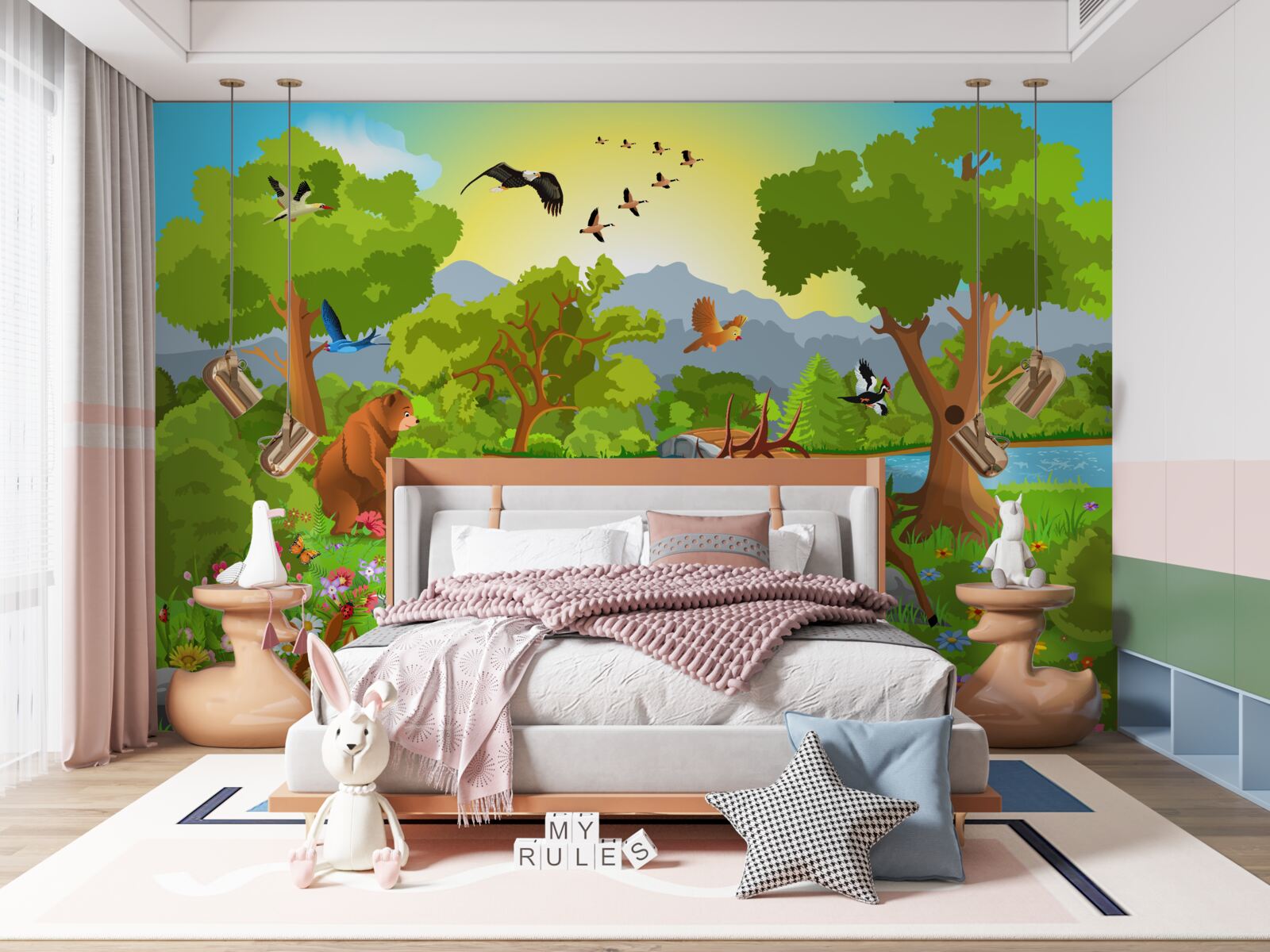 Фотошпалери істоти на лузі