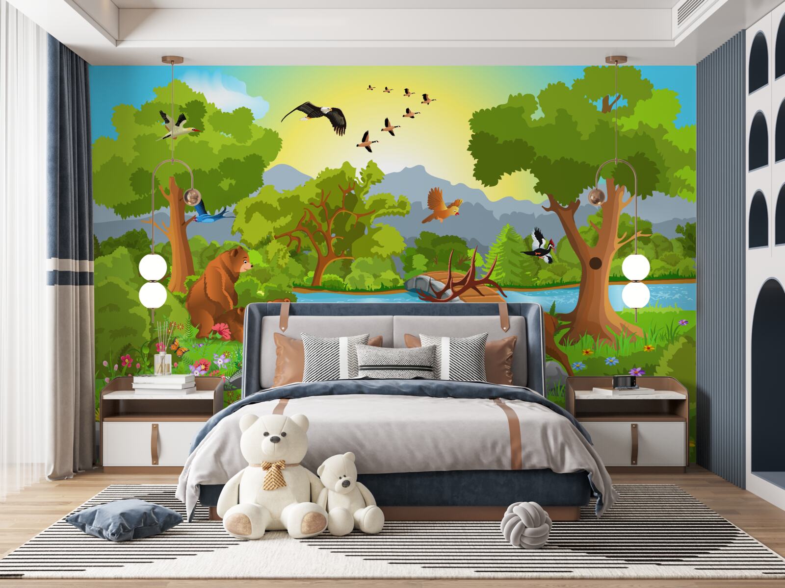 Фотошпалери істоти на лузі