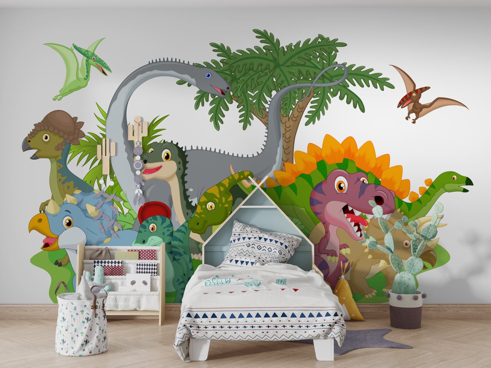 Фотошпалери динозаври з посмішками