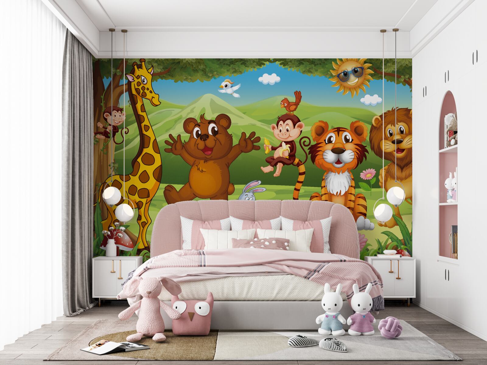 Фотошпалери тварини на лузі