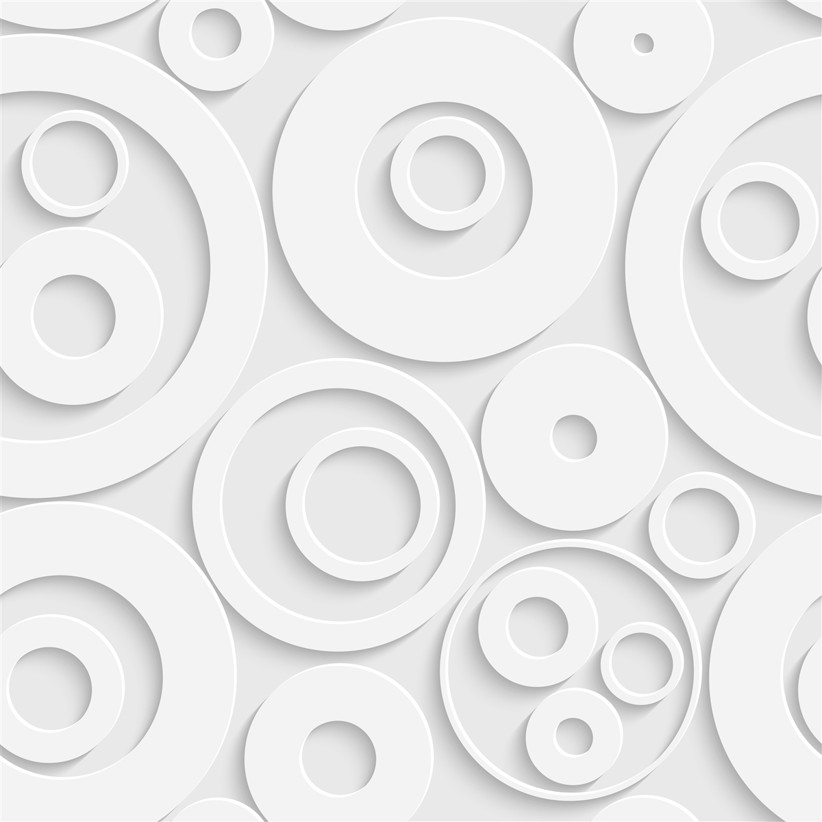 Фотошпалери білі кругові візерунки