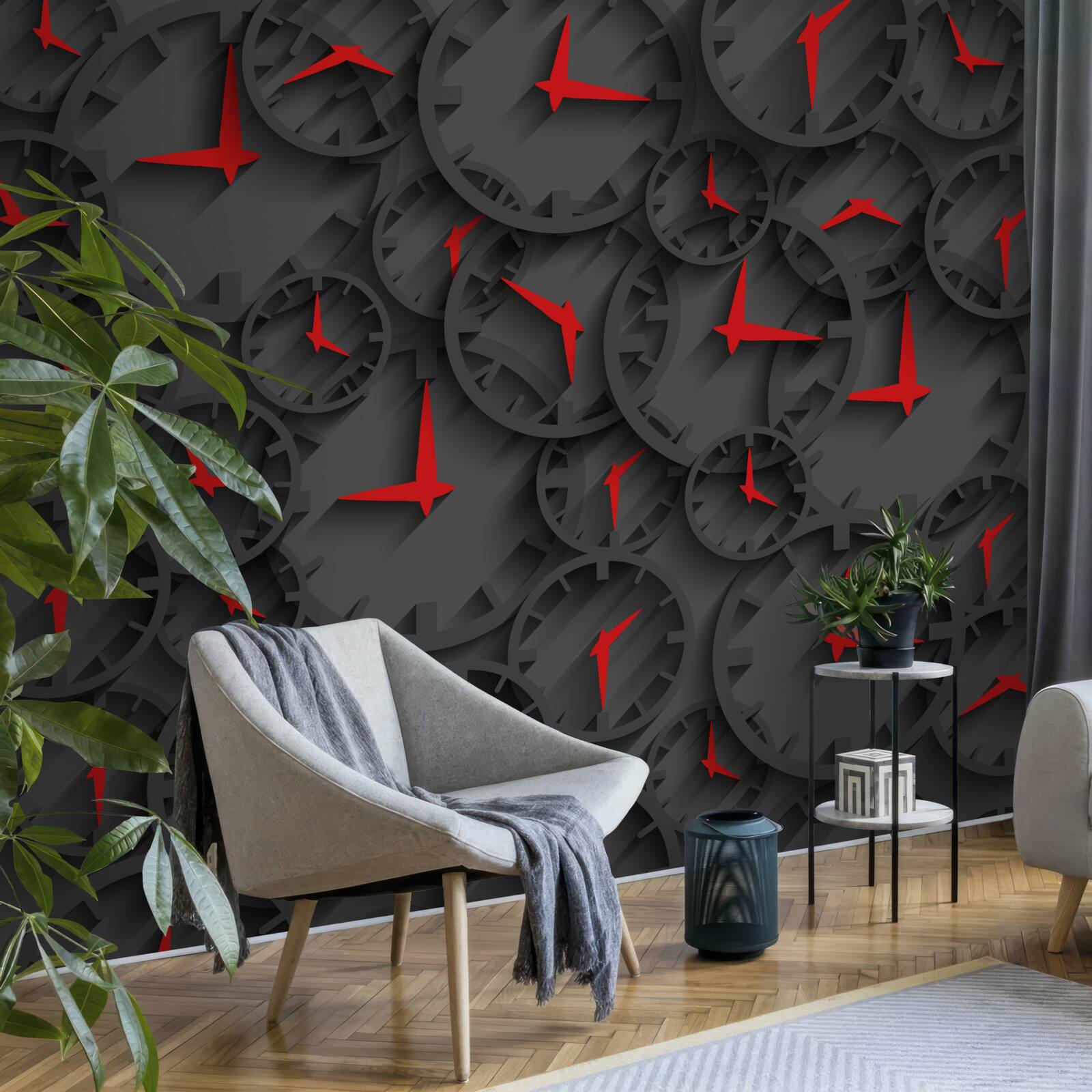 Фотошпалери таймпіки з рубіновими індикаторами