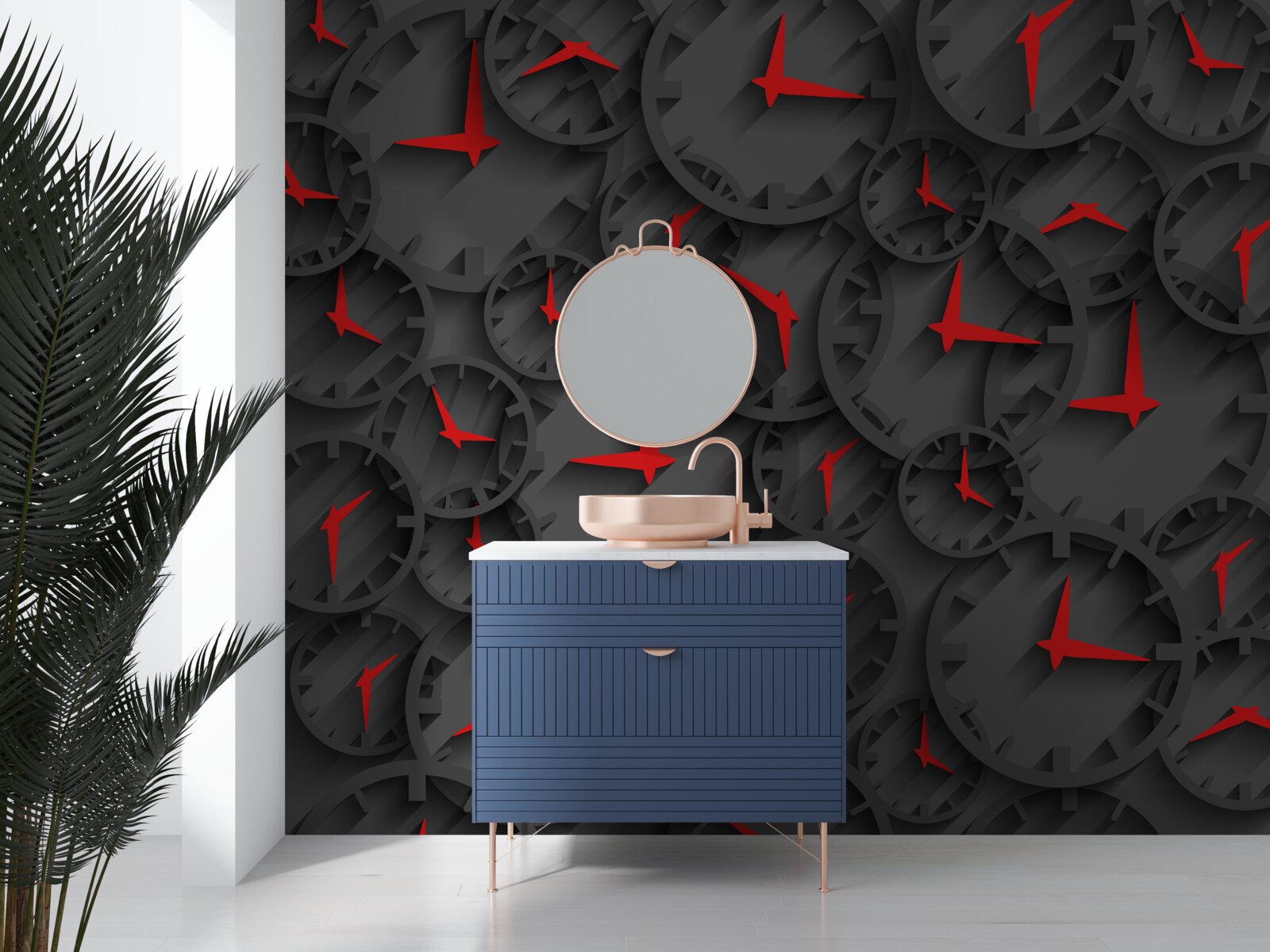 Фотошпалери таймпіки з рубіновими індикаторами