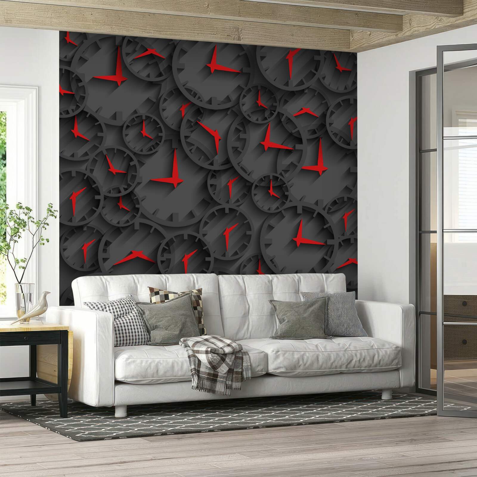 Фотошпалери таймпіки з рубіновими індикаторами