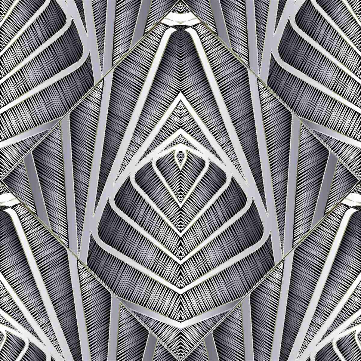 Фотошпалери абстрактний візерунок листя